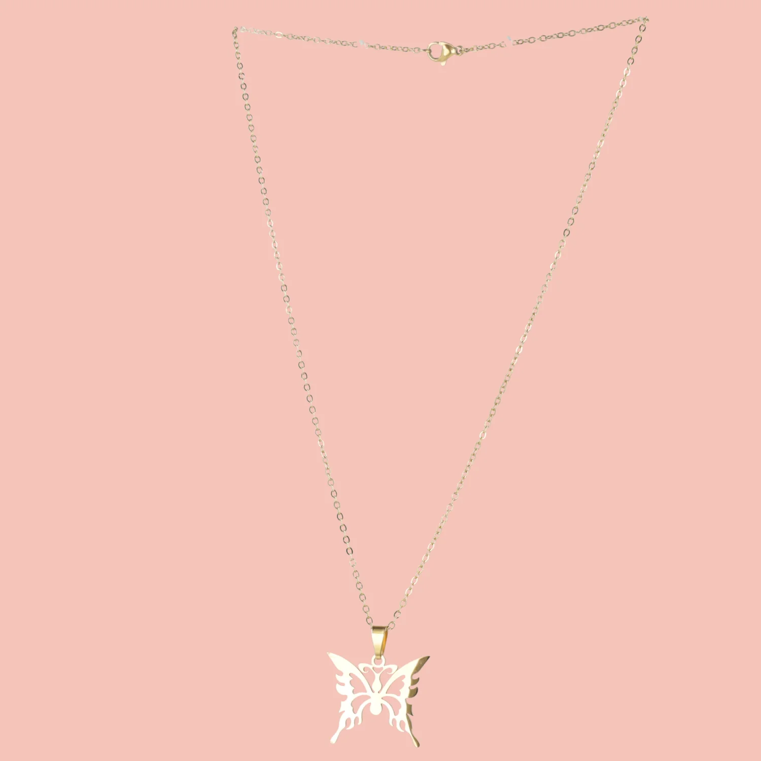 Ethereal Butterfly Necklace (Gold Plated) - Image 9