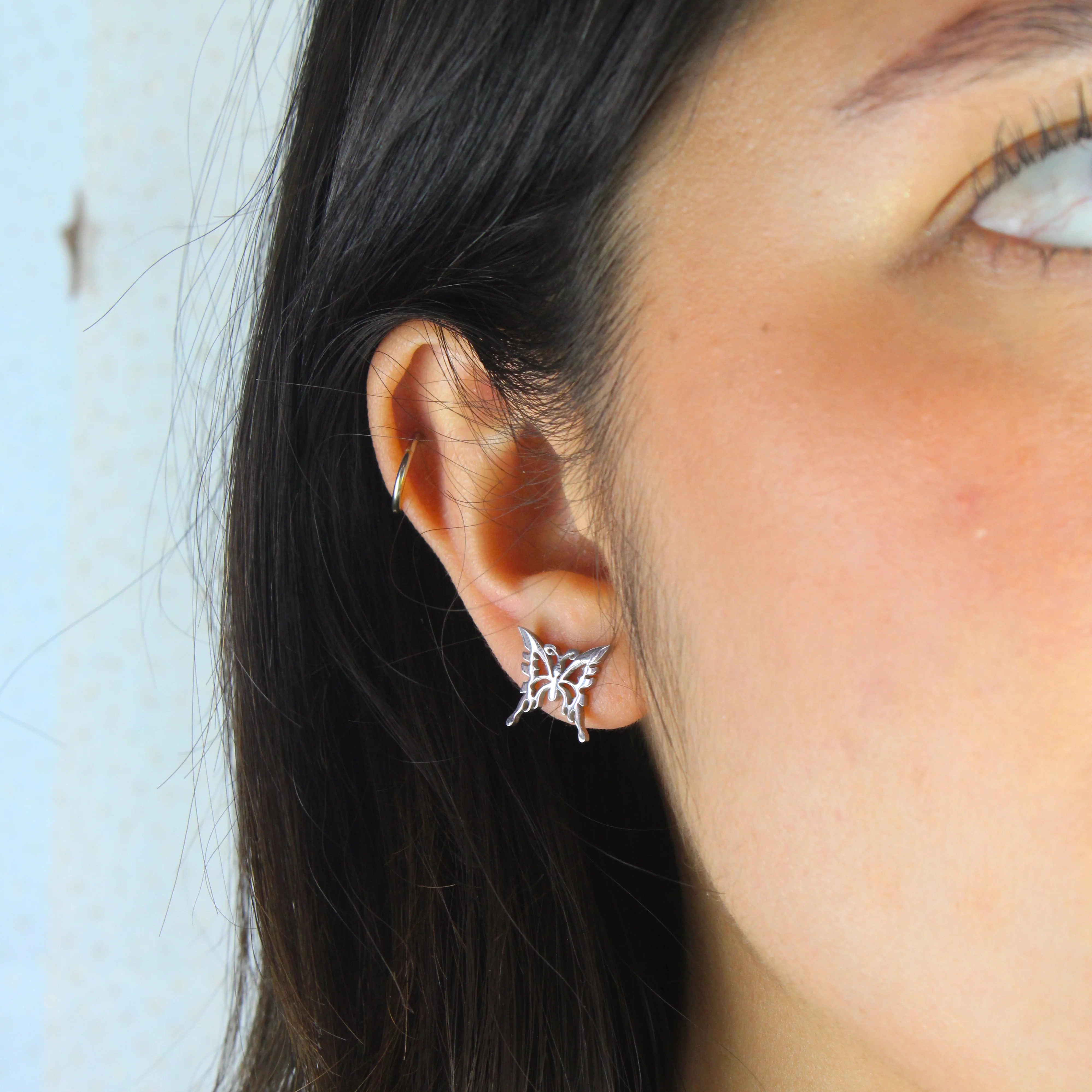 Ethereal Butterfly Stud Earrings - Image 4