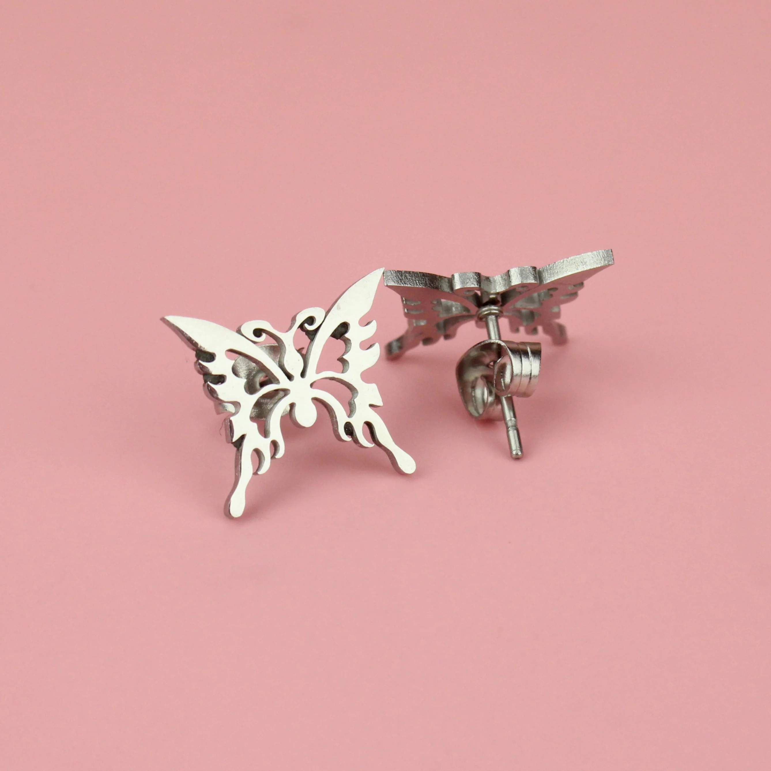 Ethereal Butterfly Stud Earrings - Image 5