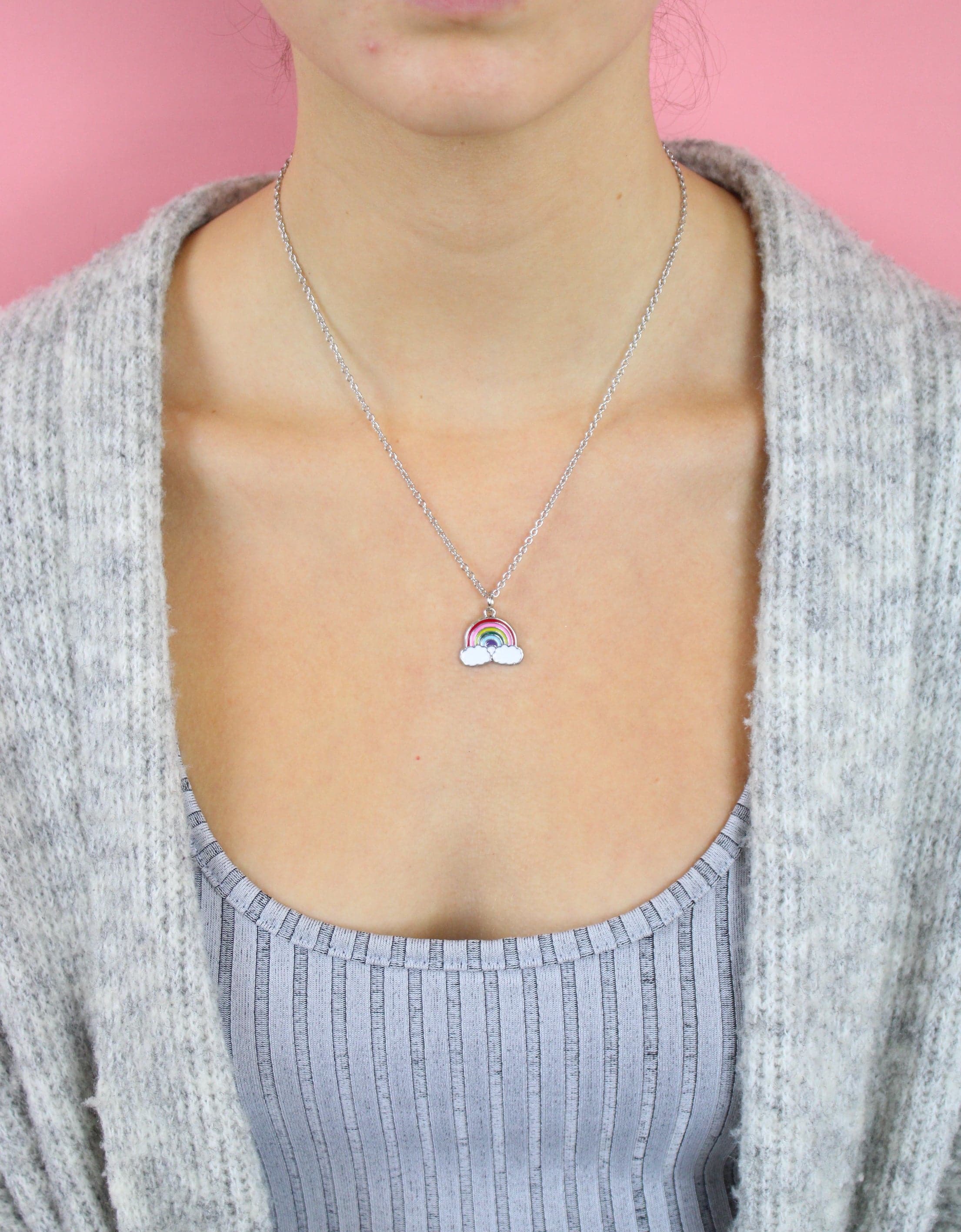 Every Cloud Rainbow Necklace - Image 4