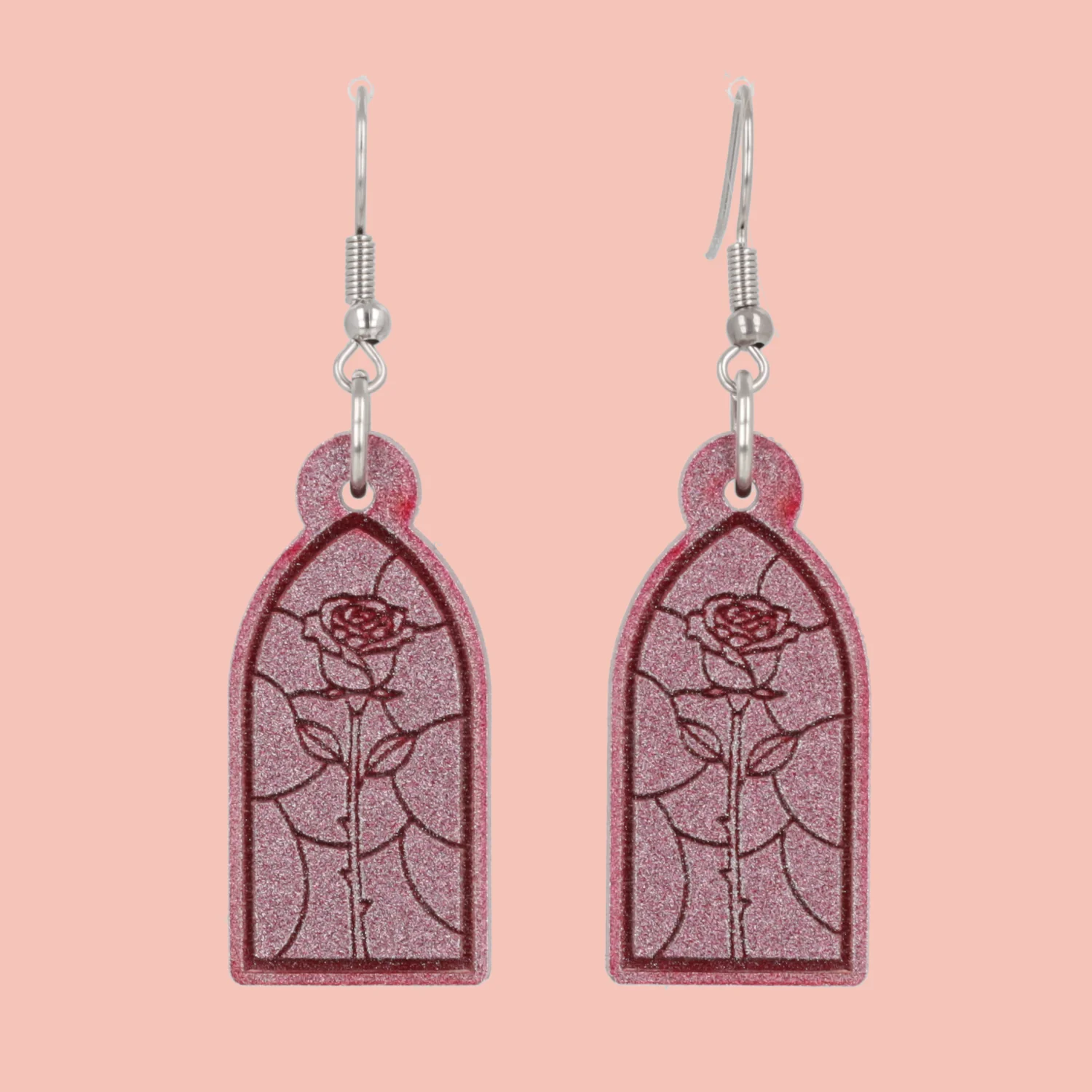 Every Rose Has Its Thorn Earrings