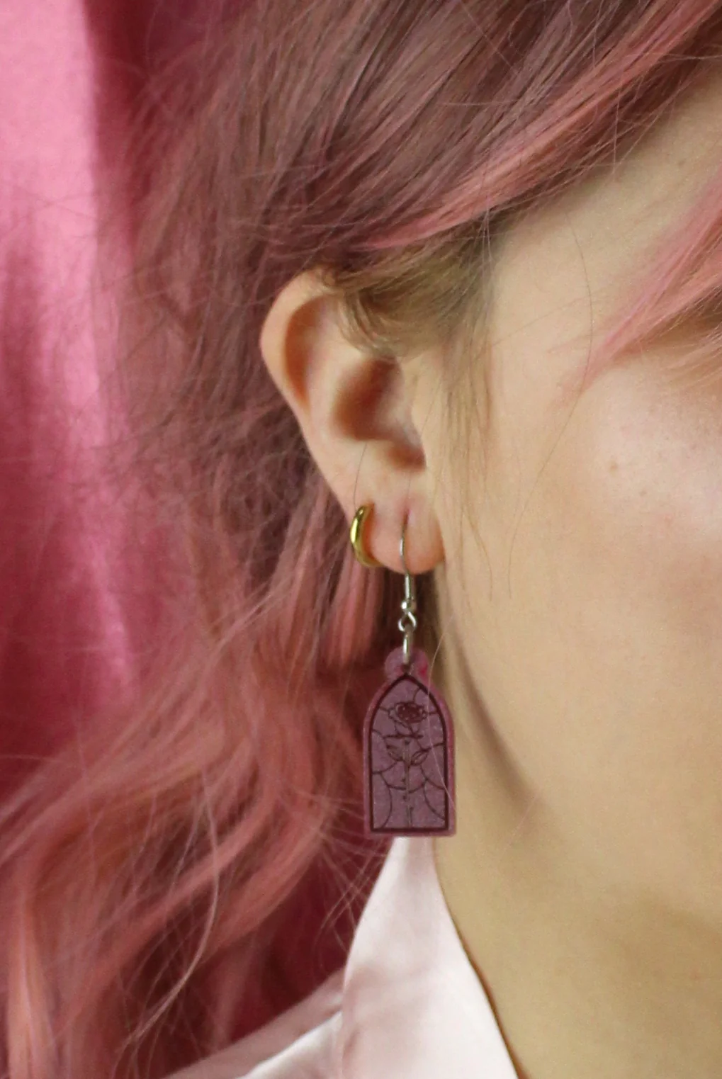 Every Rose Has Its Thorn Earrings - Image 2