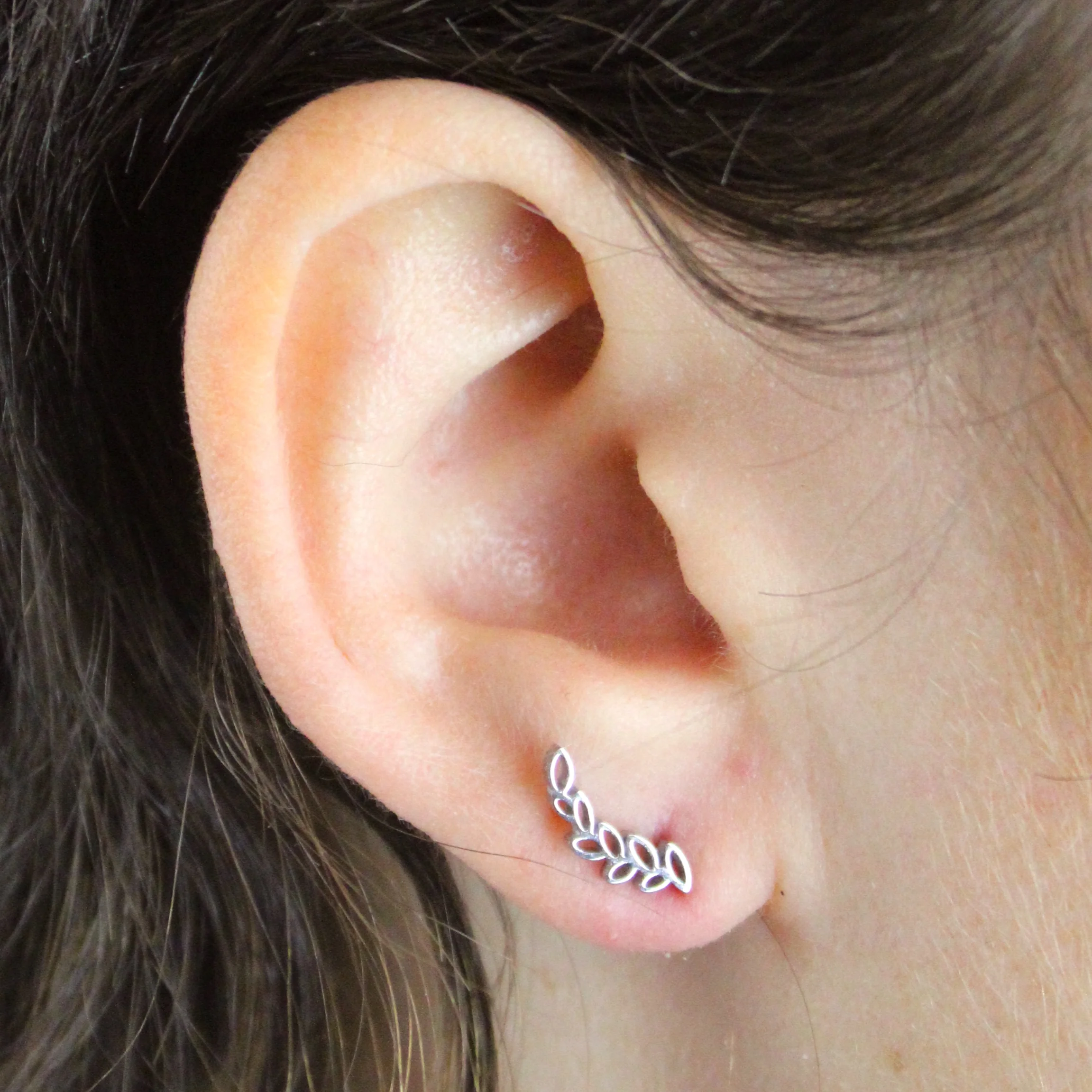 Fern Stud Earrings - Image 4
