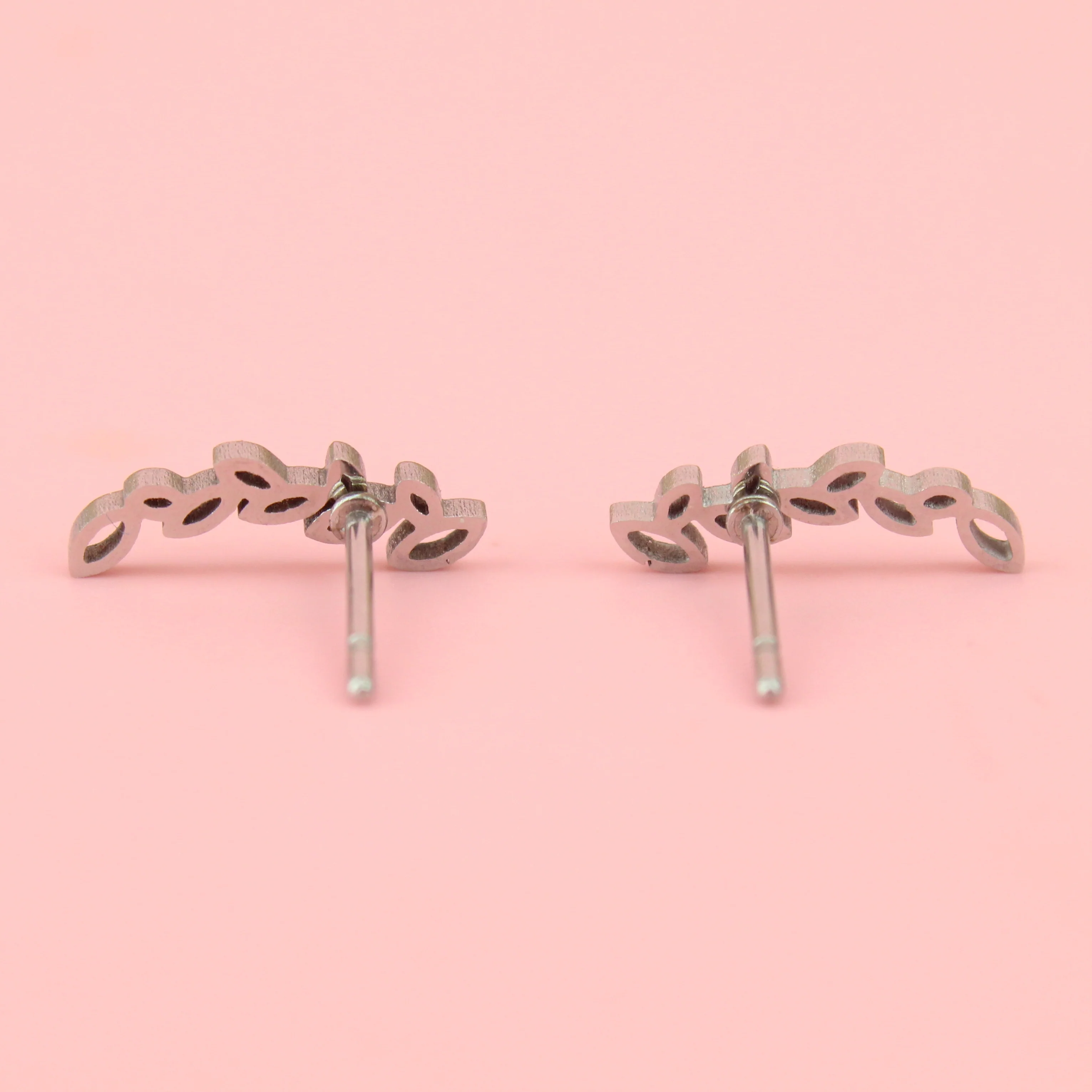 Fern Stud Earrings - Image 5