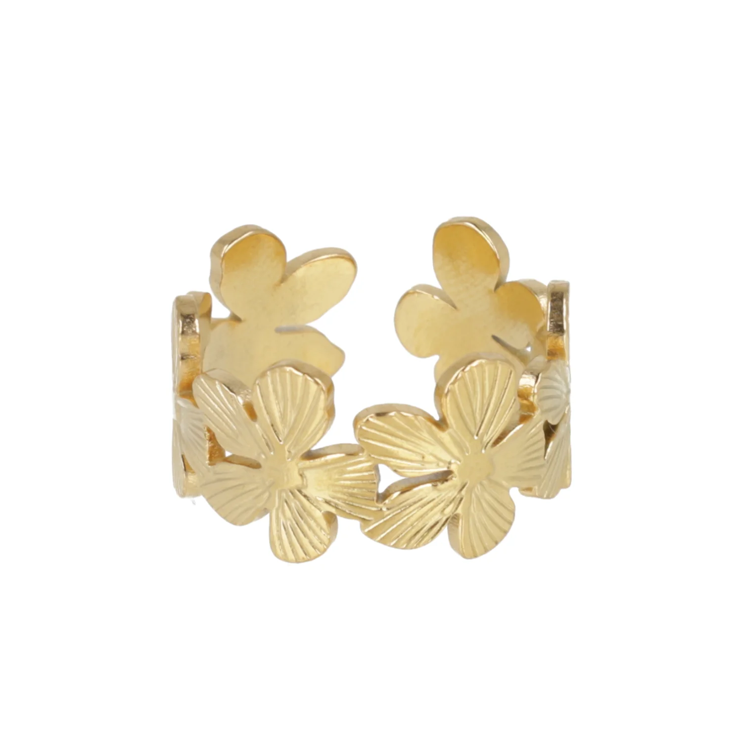 Floral Ring (Gold Plated) - Image 2
