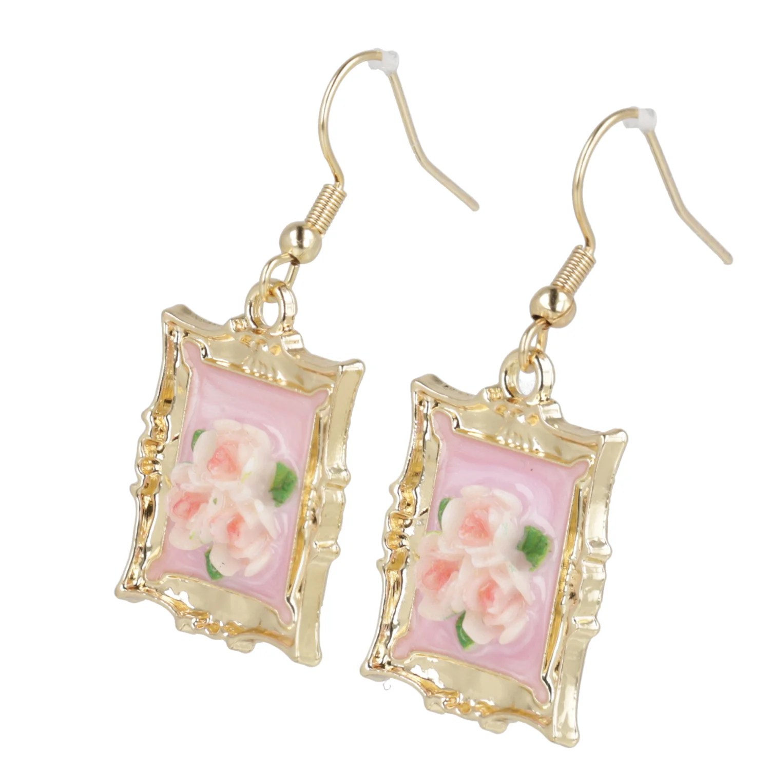 Florals? For Spring? Earrings - Pink - Image 5