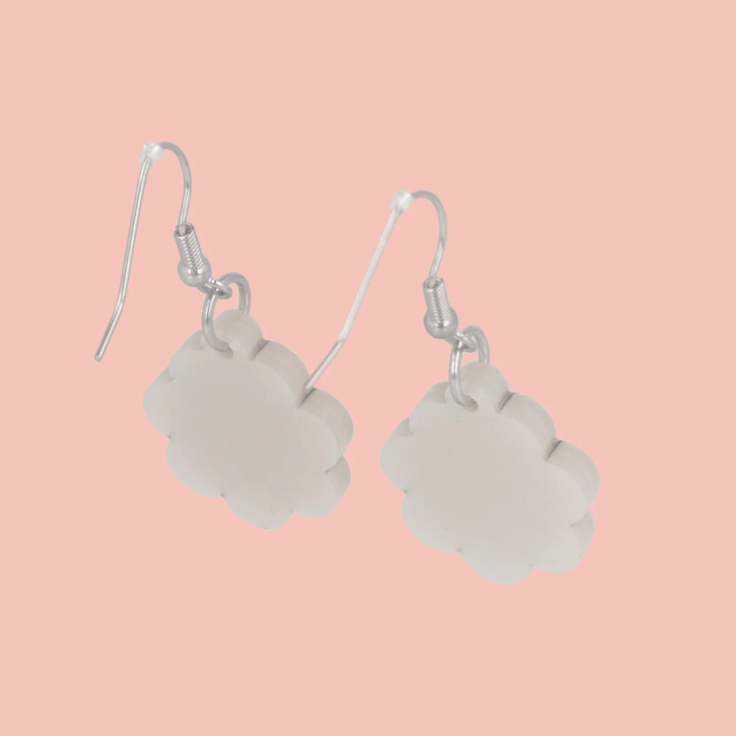 Flower Face Cat Earrings - Image 4