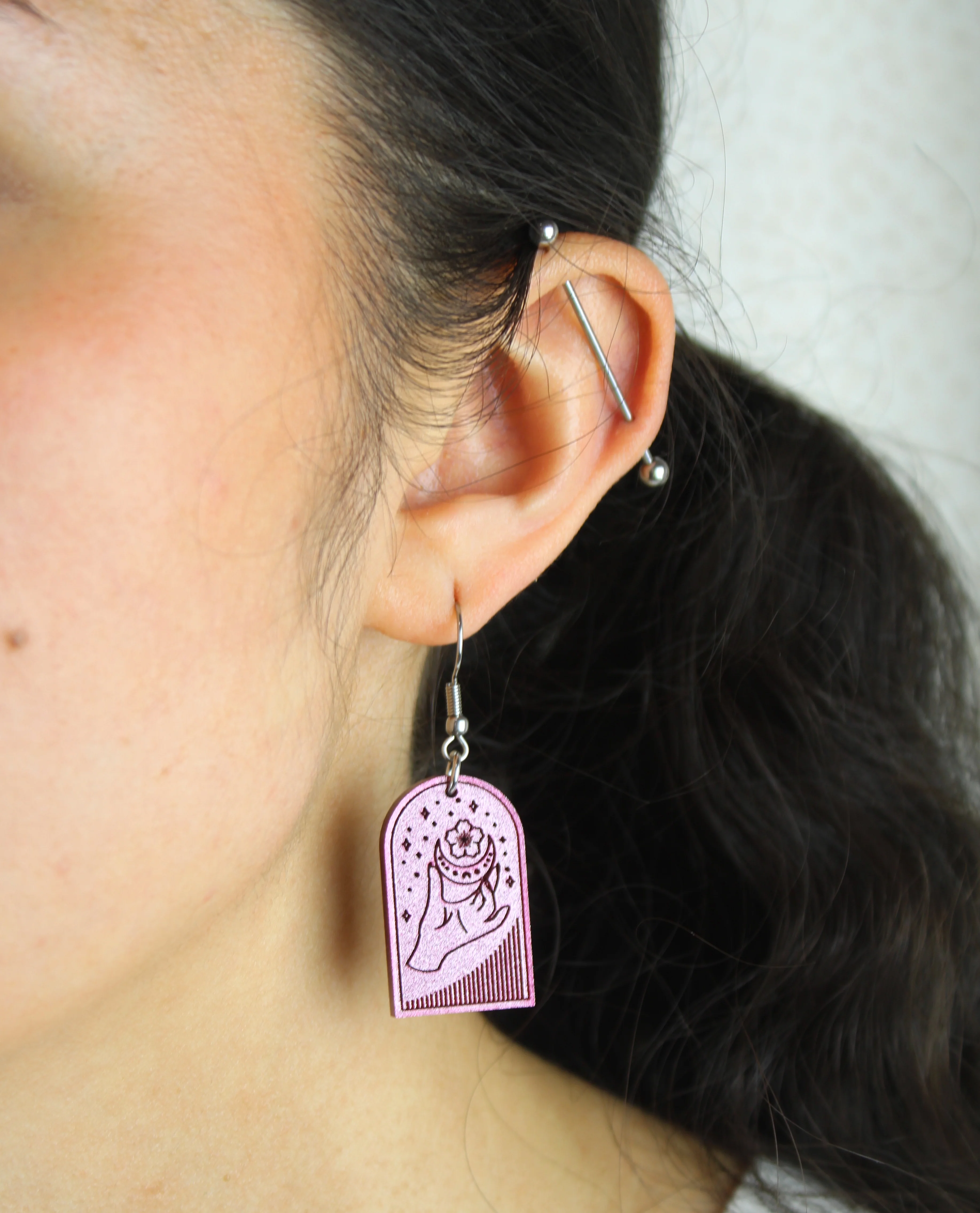 Flower Moon Earrings - Image 2