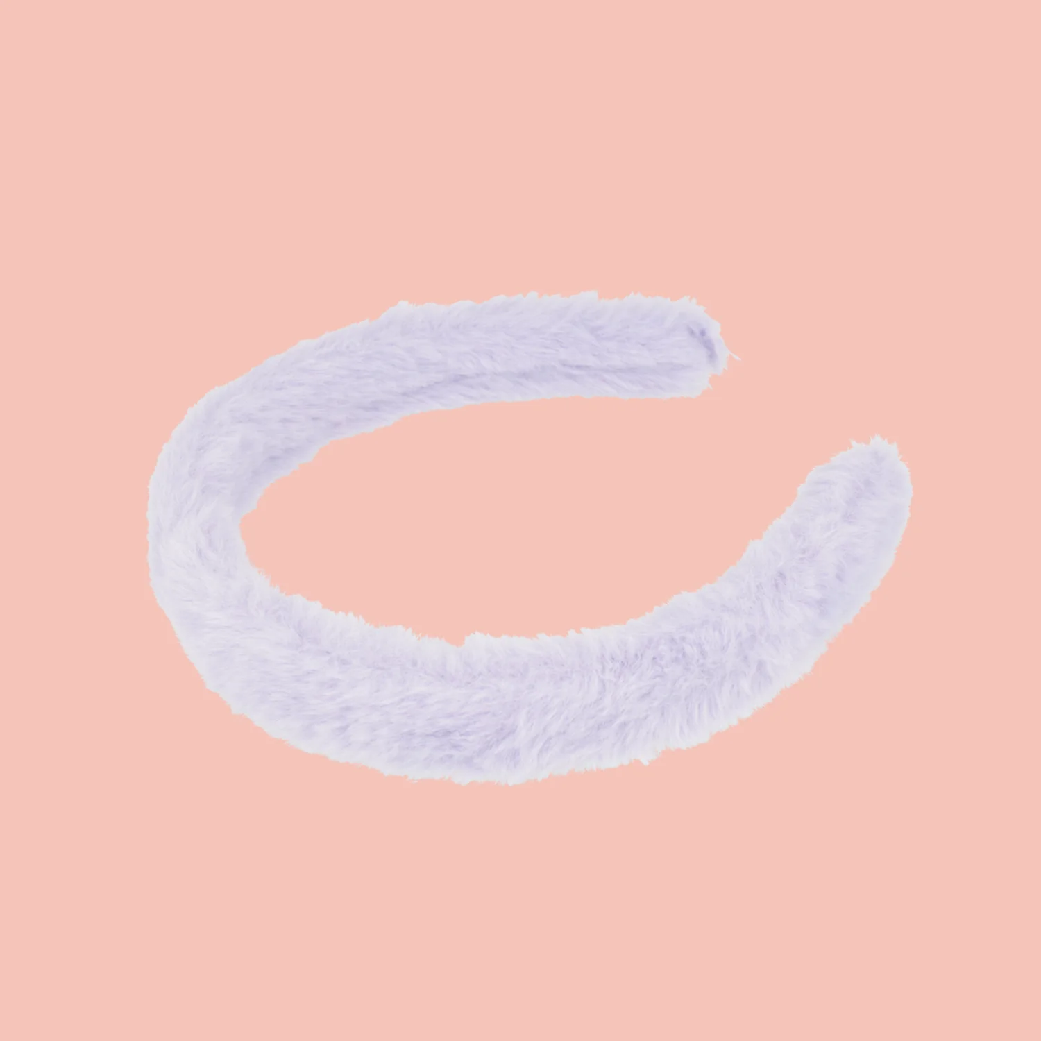 Fluffy Headband - Lilac - Image 2