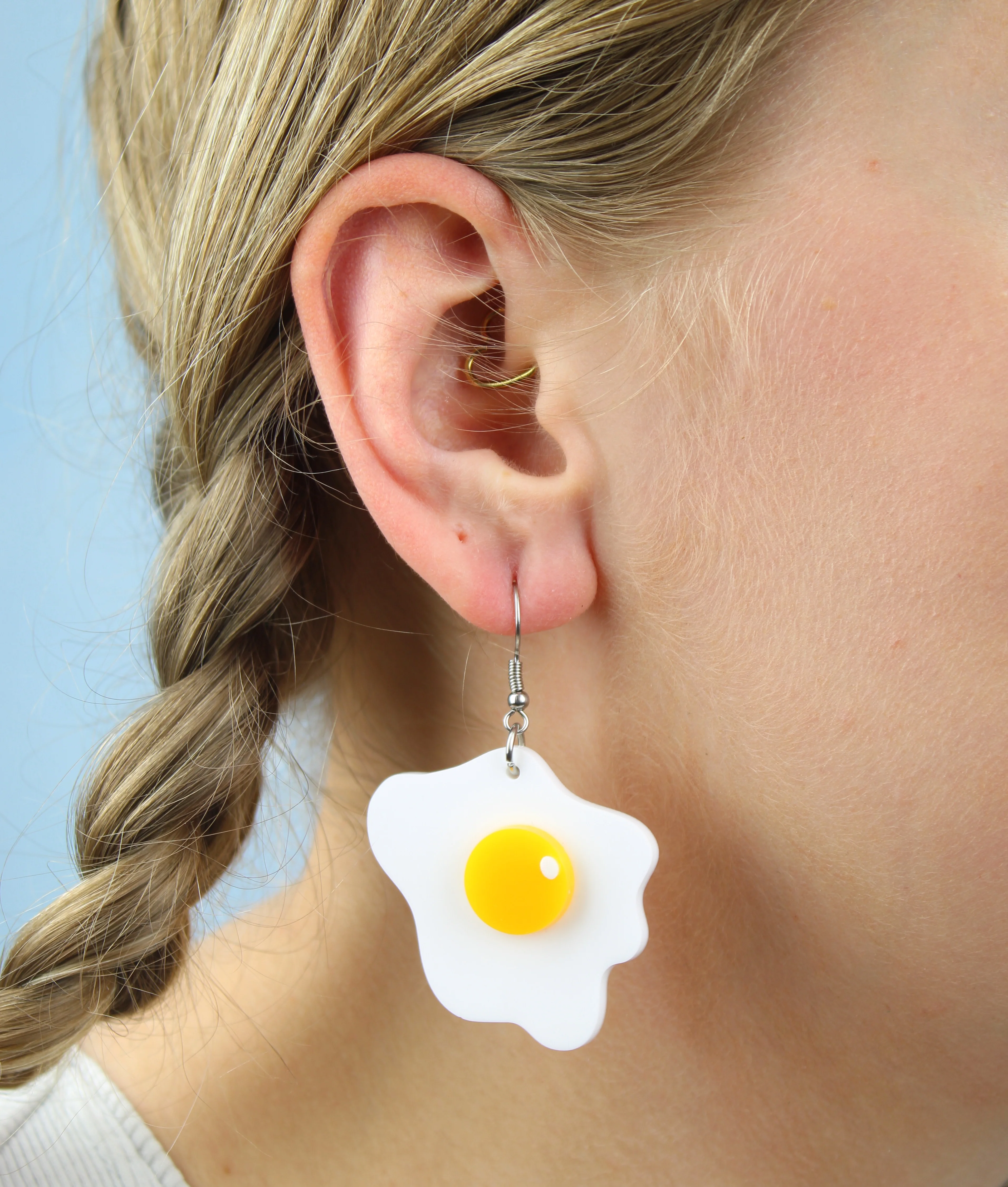 Fried Egg Earrings - Image 4