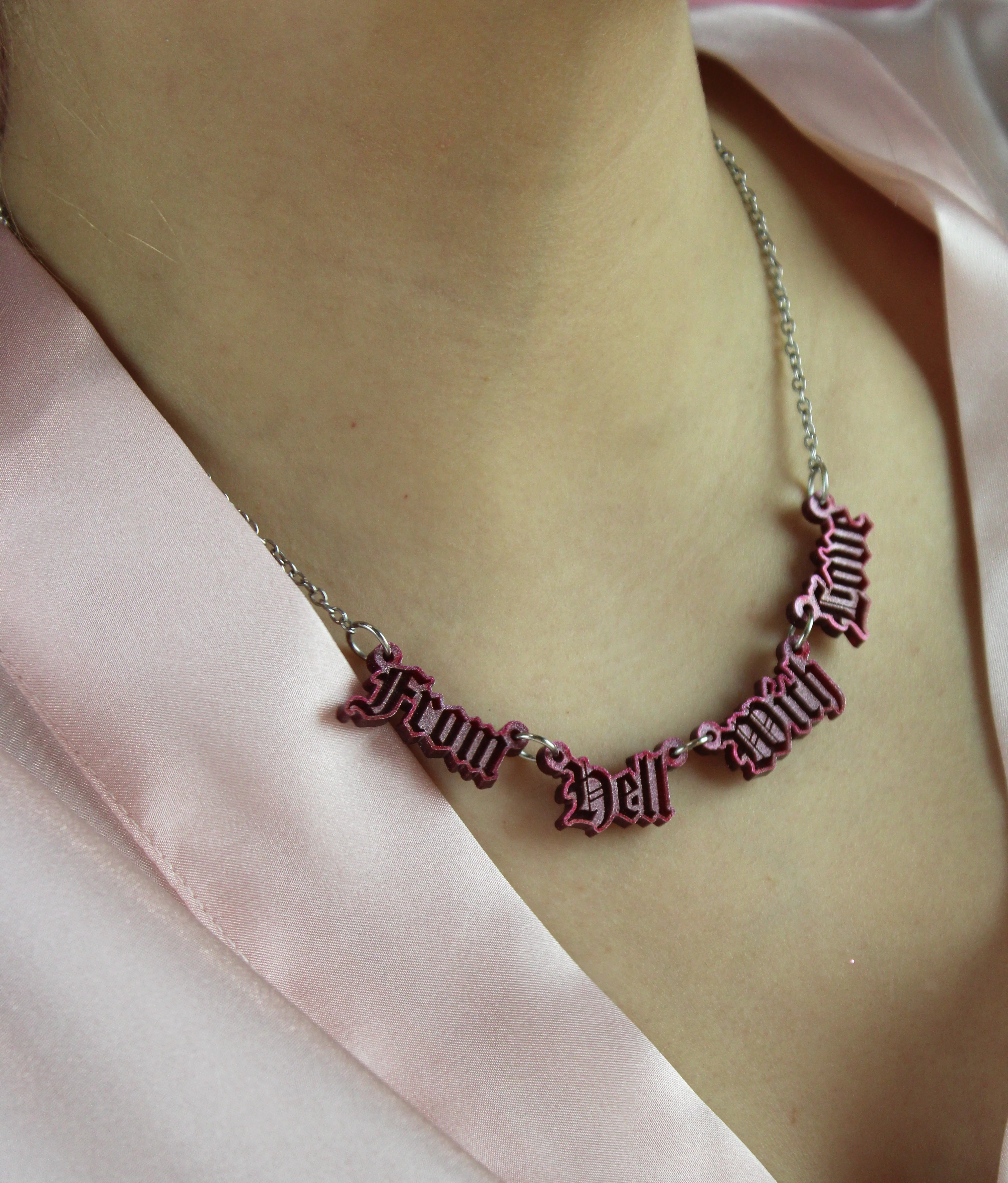 From Hell With Love Necklace - Image 2