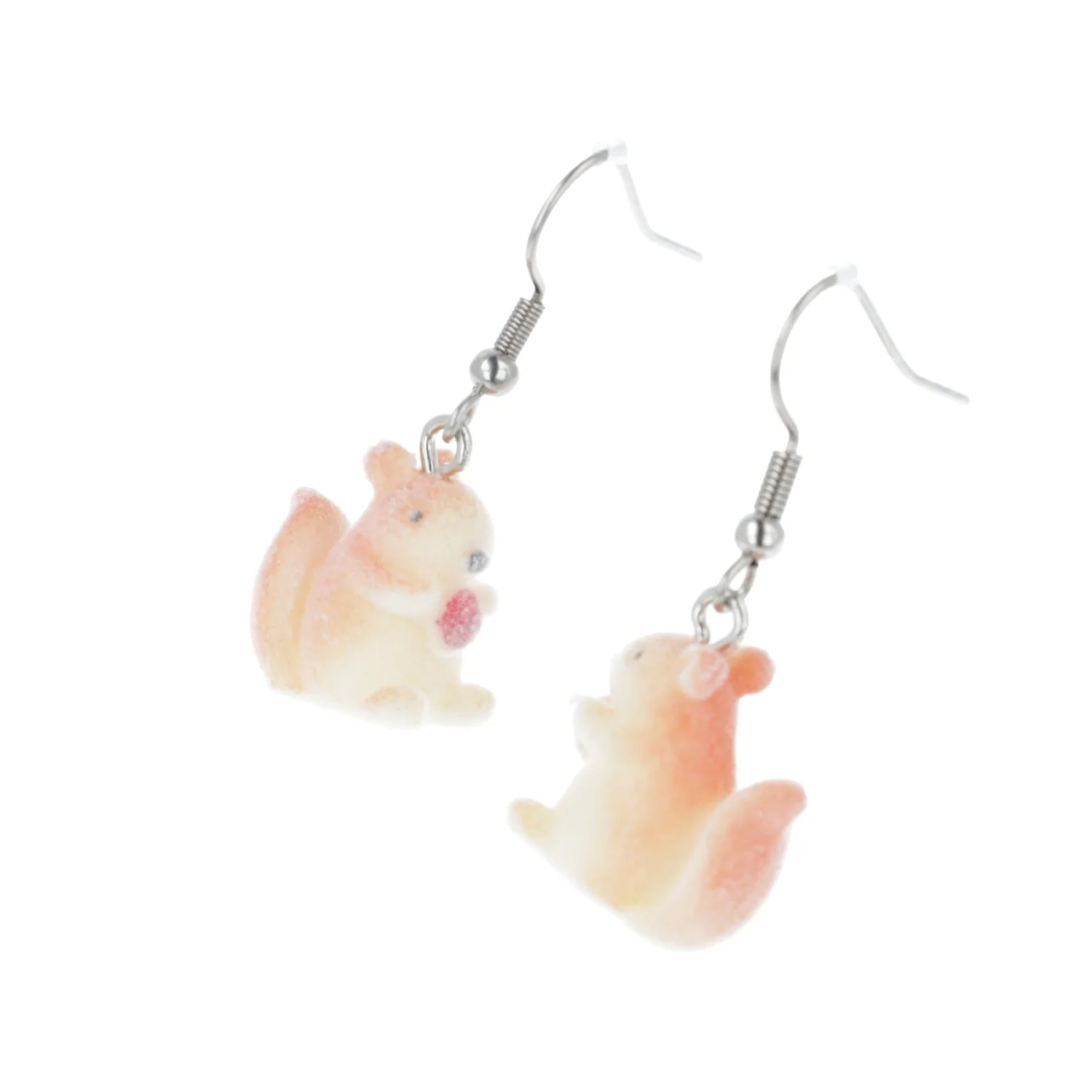 Fuzzy Squirrel Earrings - Image 6