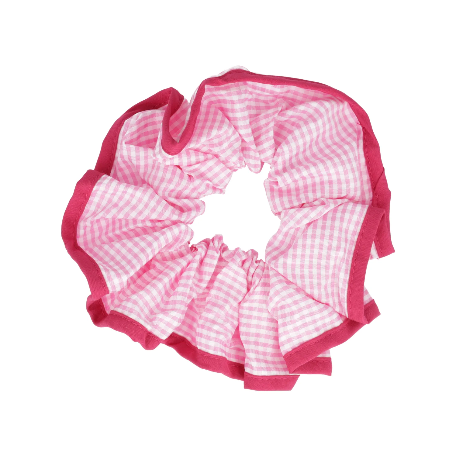 Gingham Scrunchie - Pink - Image 2