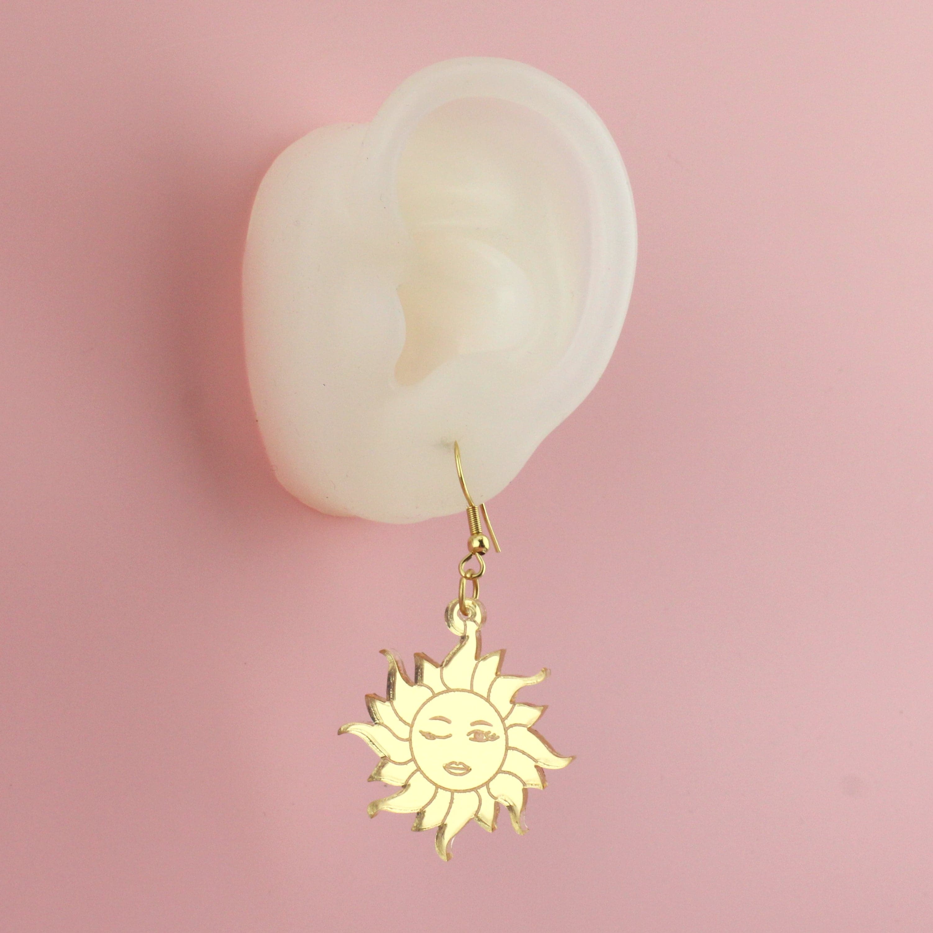 Gold Sunny Delight Earrings - Image 5