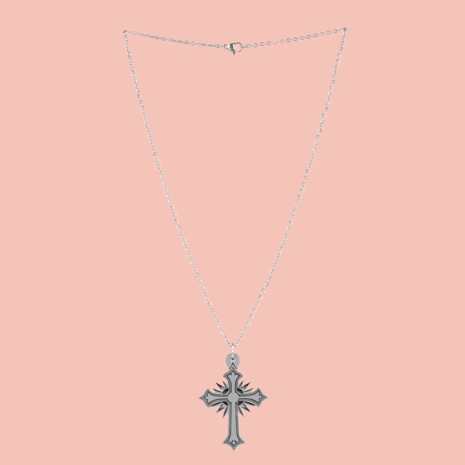 Gothic Cross Necklace - Image 3