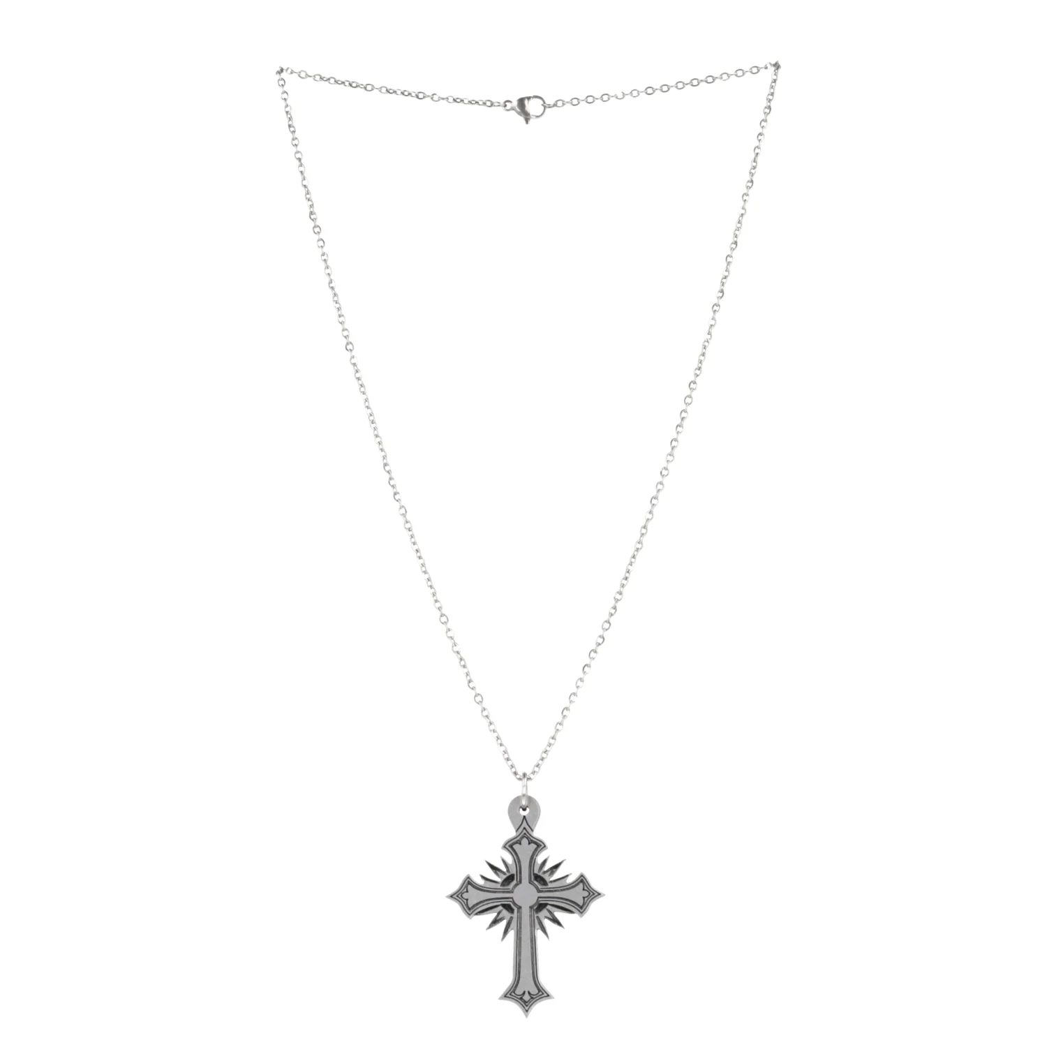 Gothic Cross Necklace - Image 7