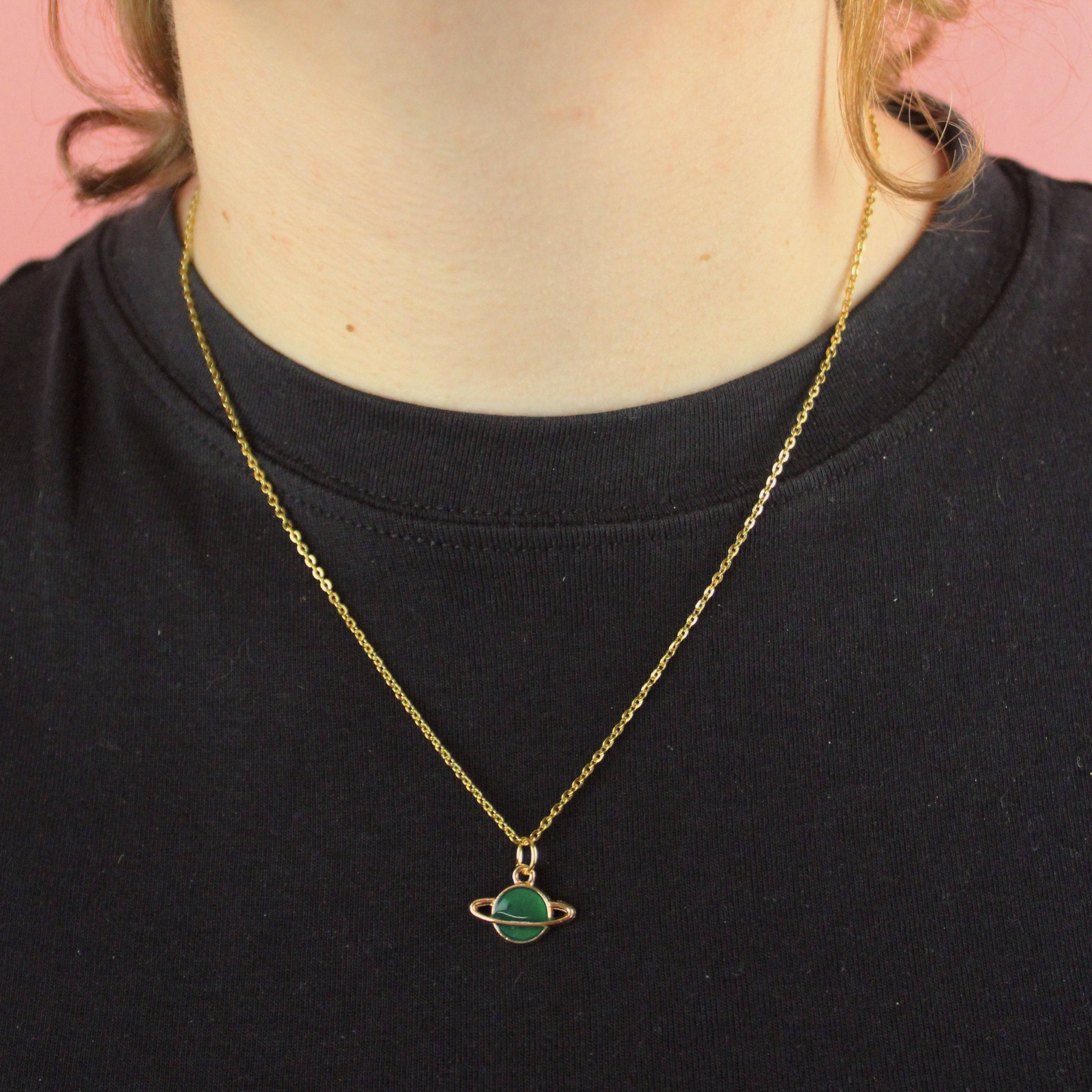Green Planet Necklace - Image 2