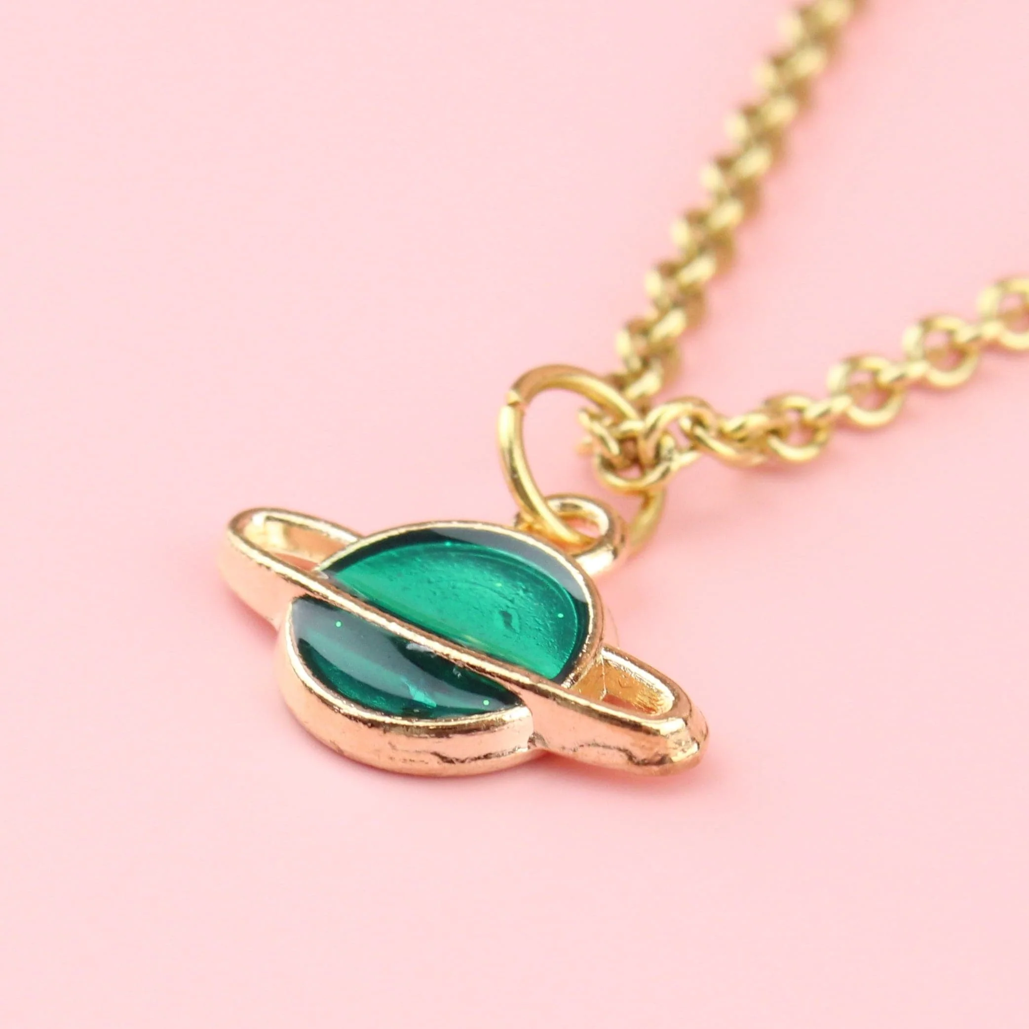 Green Planet Necklace - Image 3