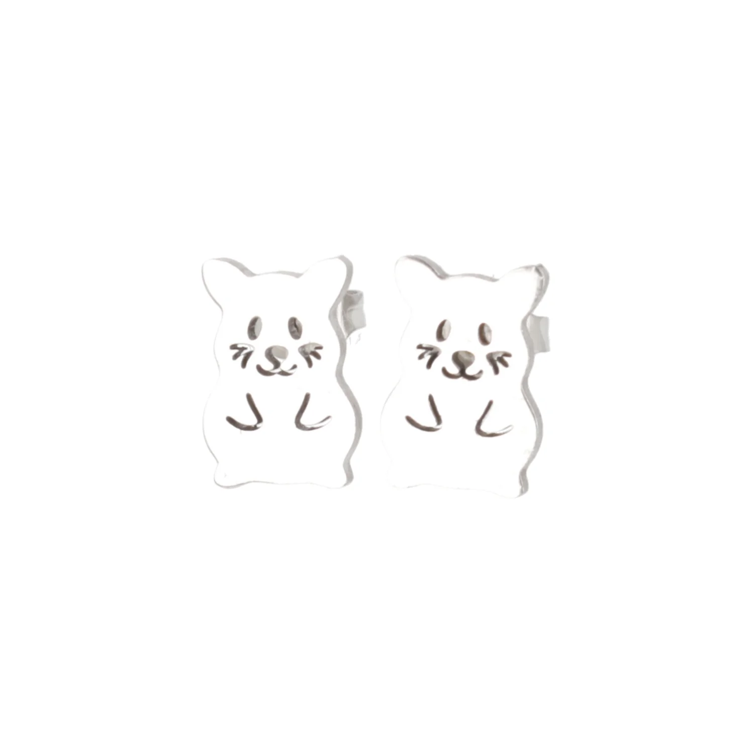 Hamster Stud Earrings - Image 5