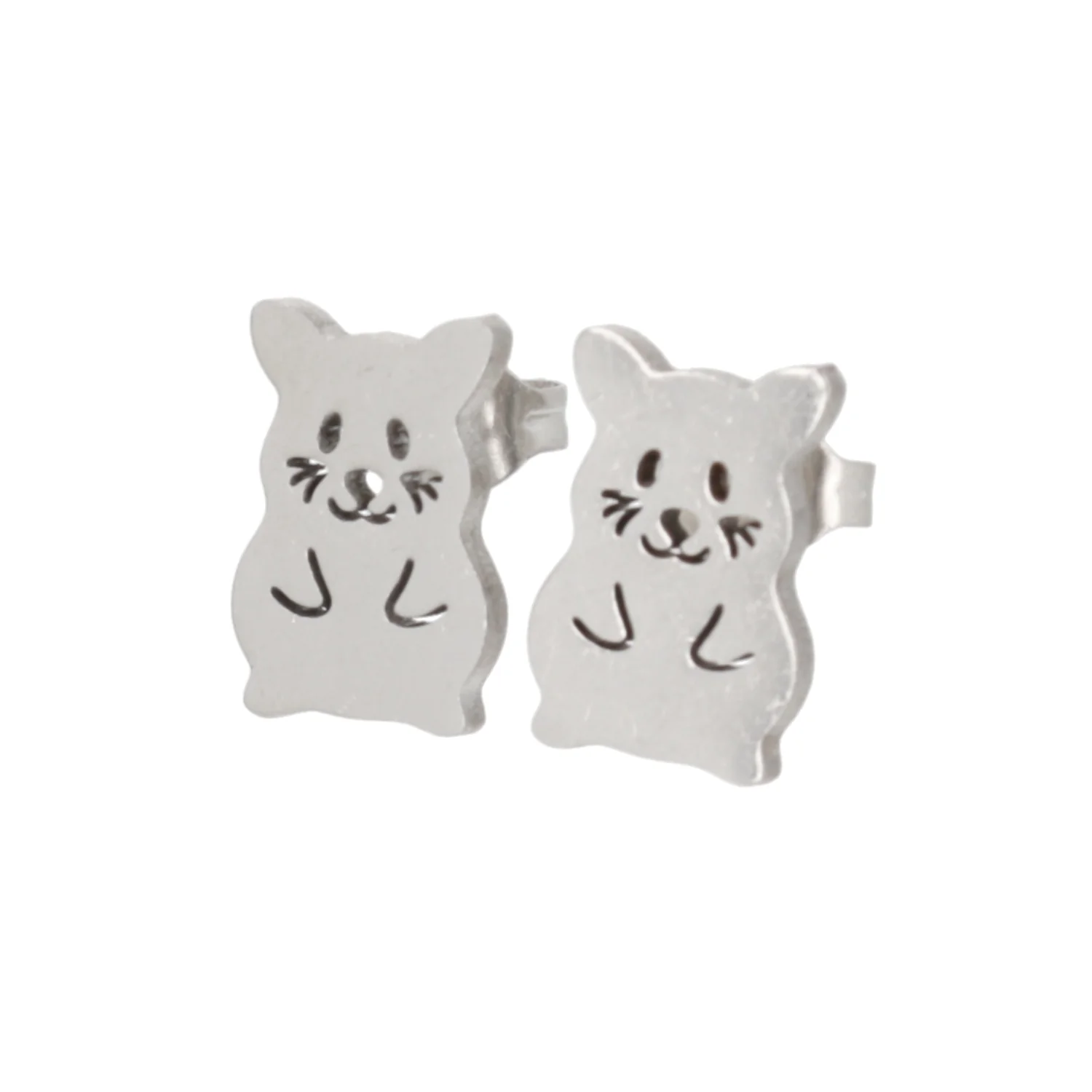 Hamster Stud Earrings - Image 6