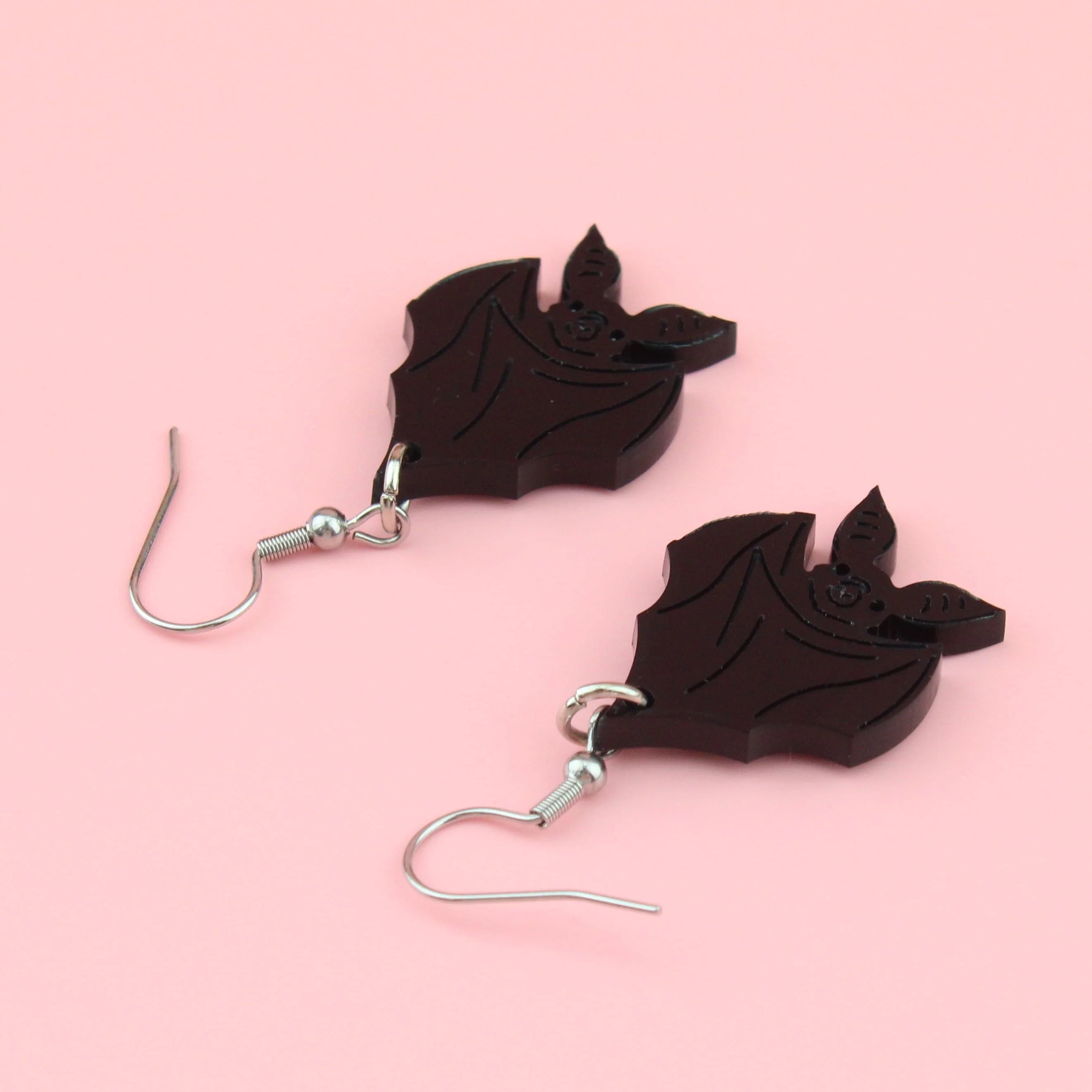 Hang In There Bat Earrings - Image 5