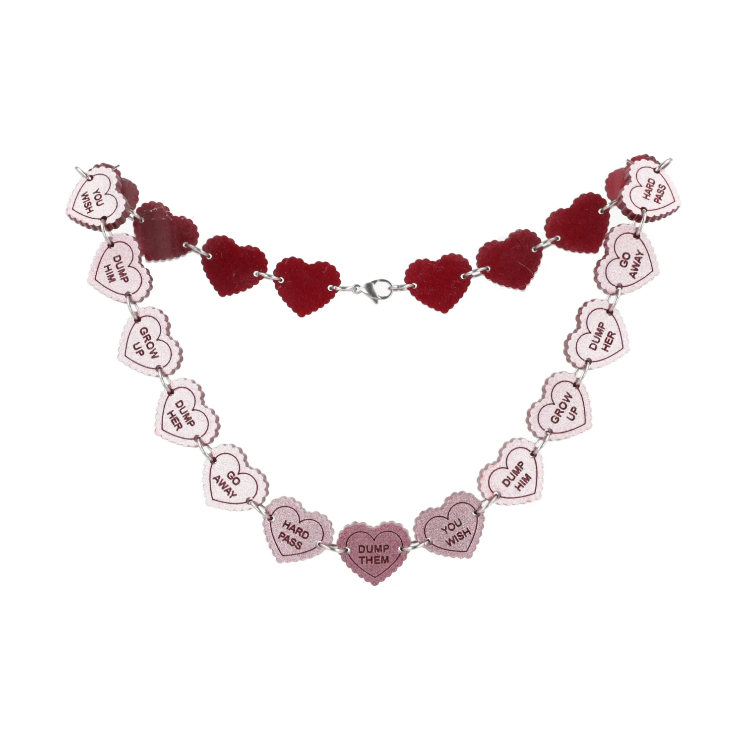 Hard Truths Loveheart Necklace - Image 7