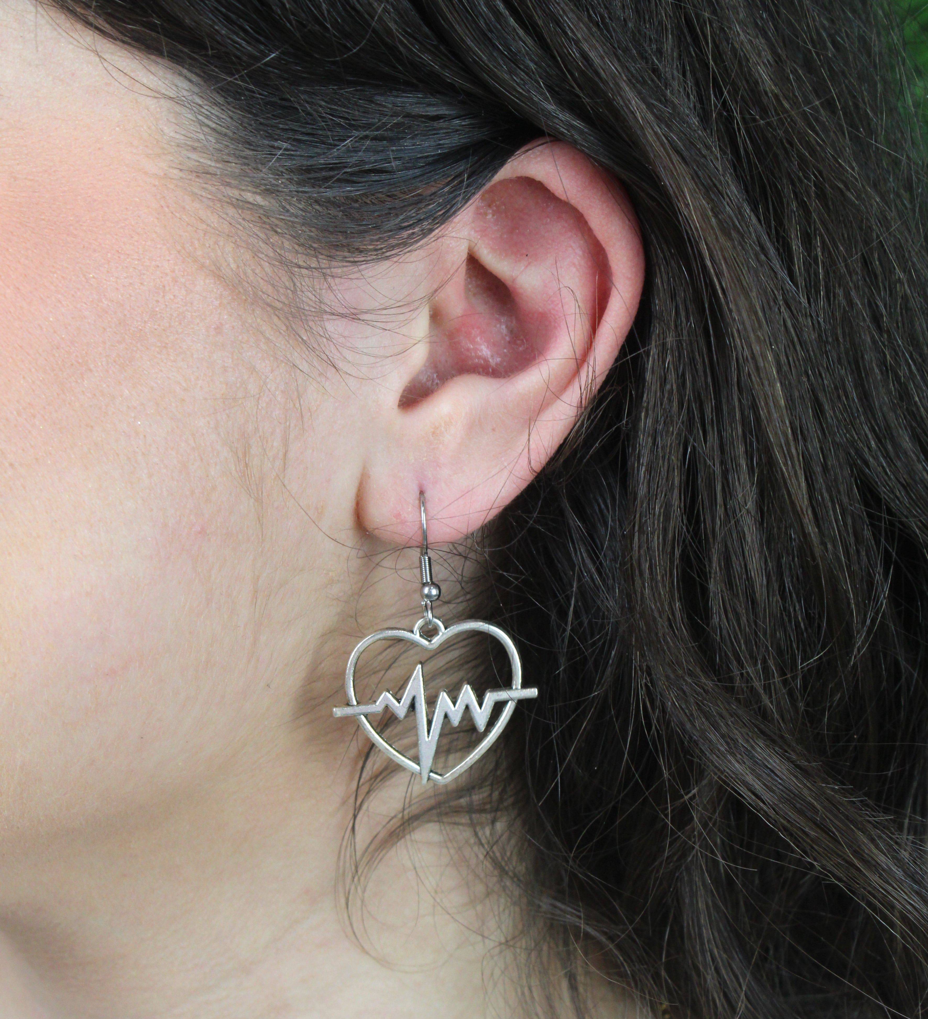 Heartbeat Earrings - Image 4