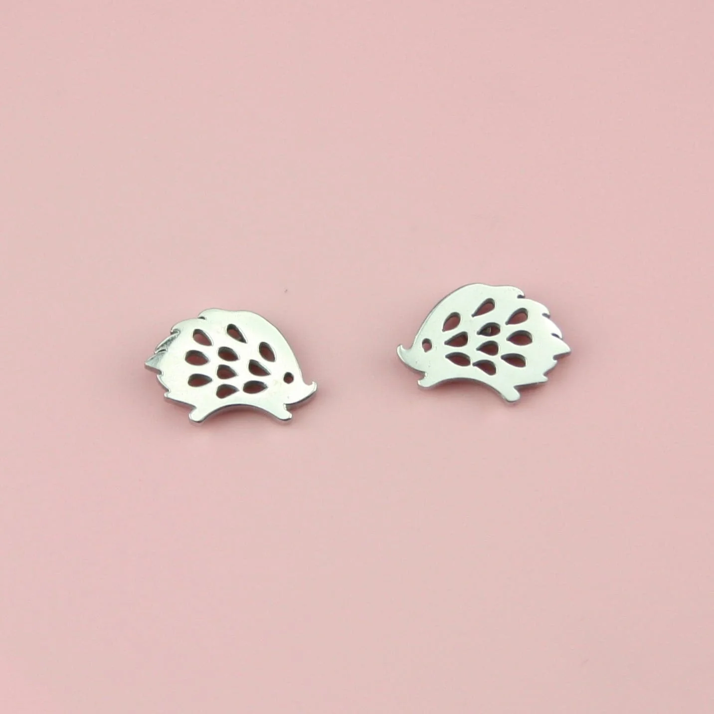 Hedgehog Stud Earrings - Image 2