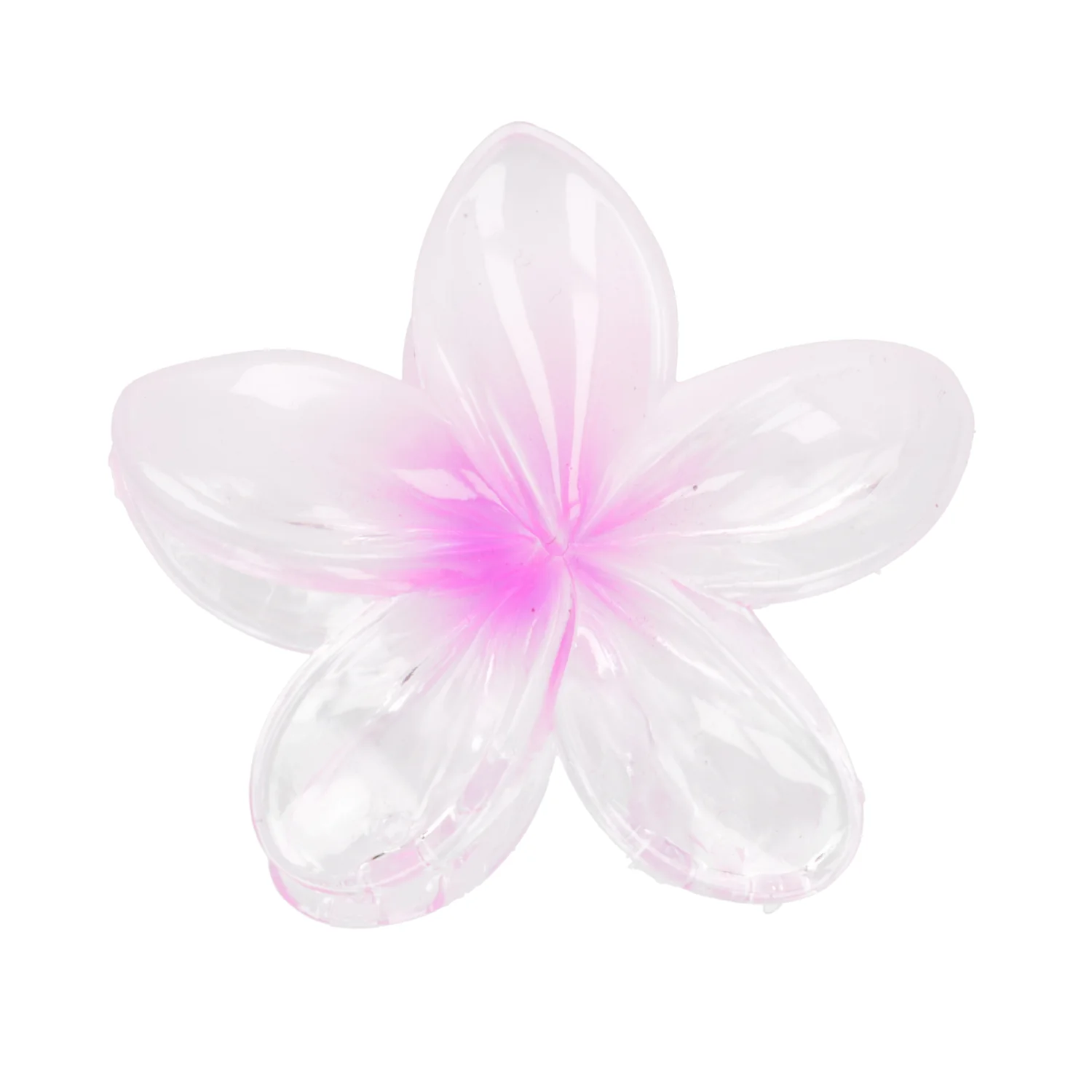 Hibiscus Flower Hair Clip - Pink - Image 2
