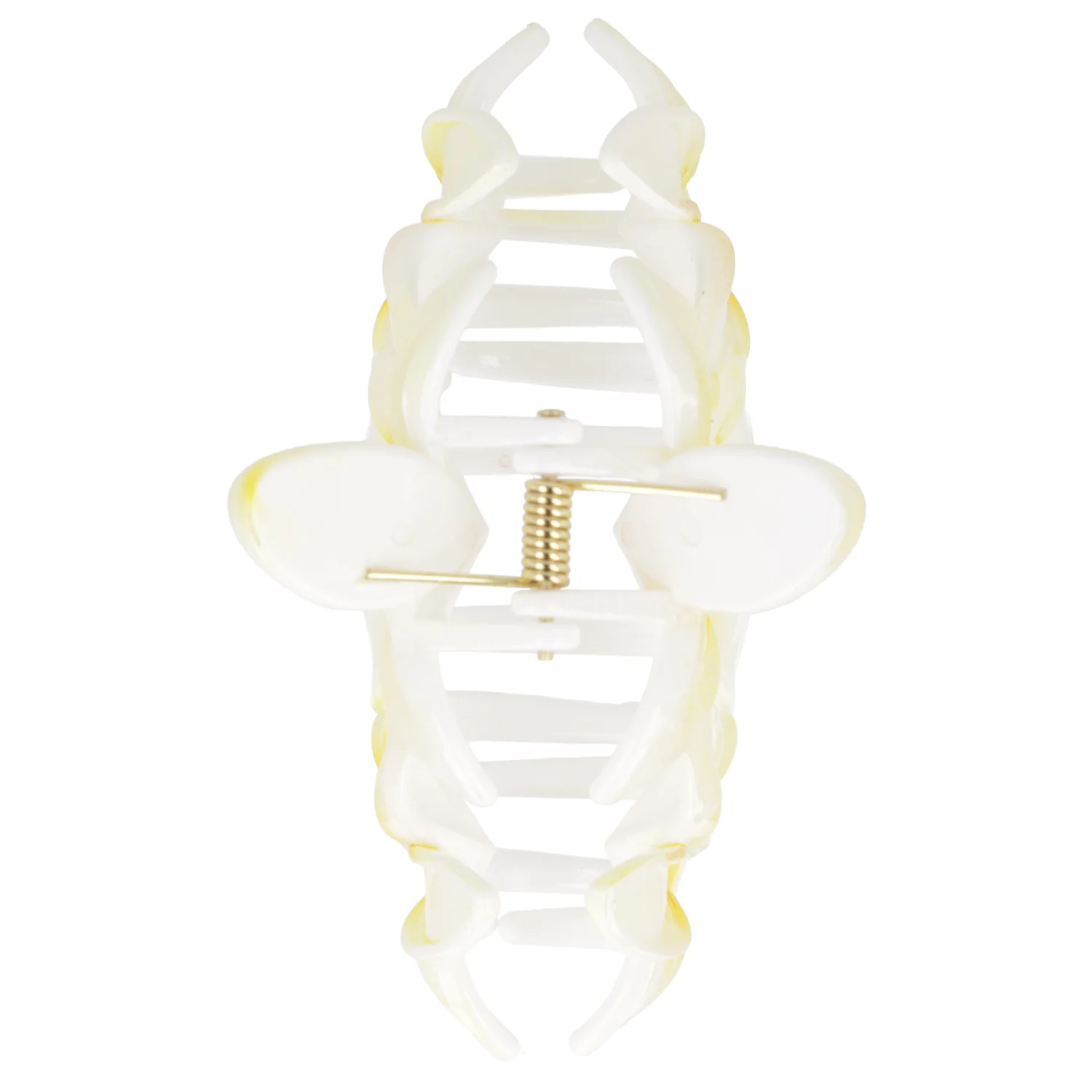 Hibiscus Flower Trio Hair Clip - Yellow - Image 5