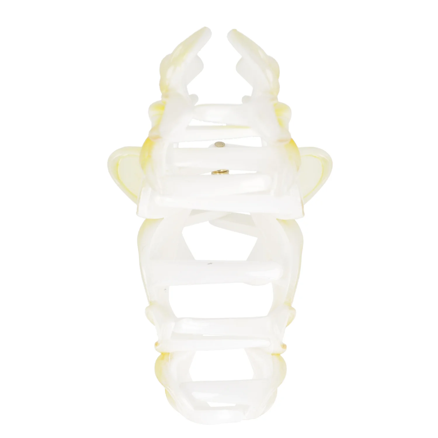 Hibiscus Flower Trio Hair Clip - Yellow - Image 6