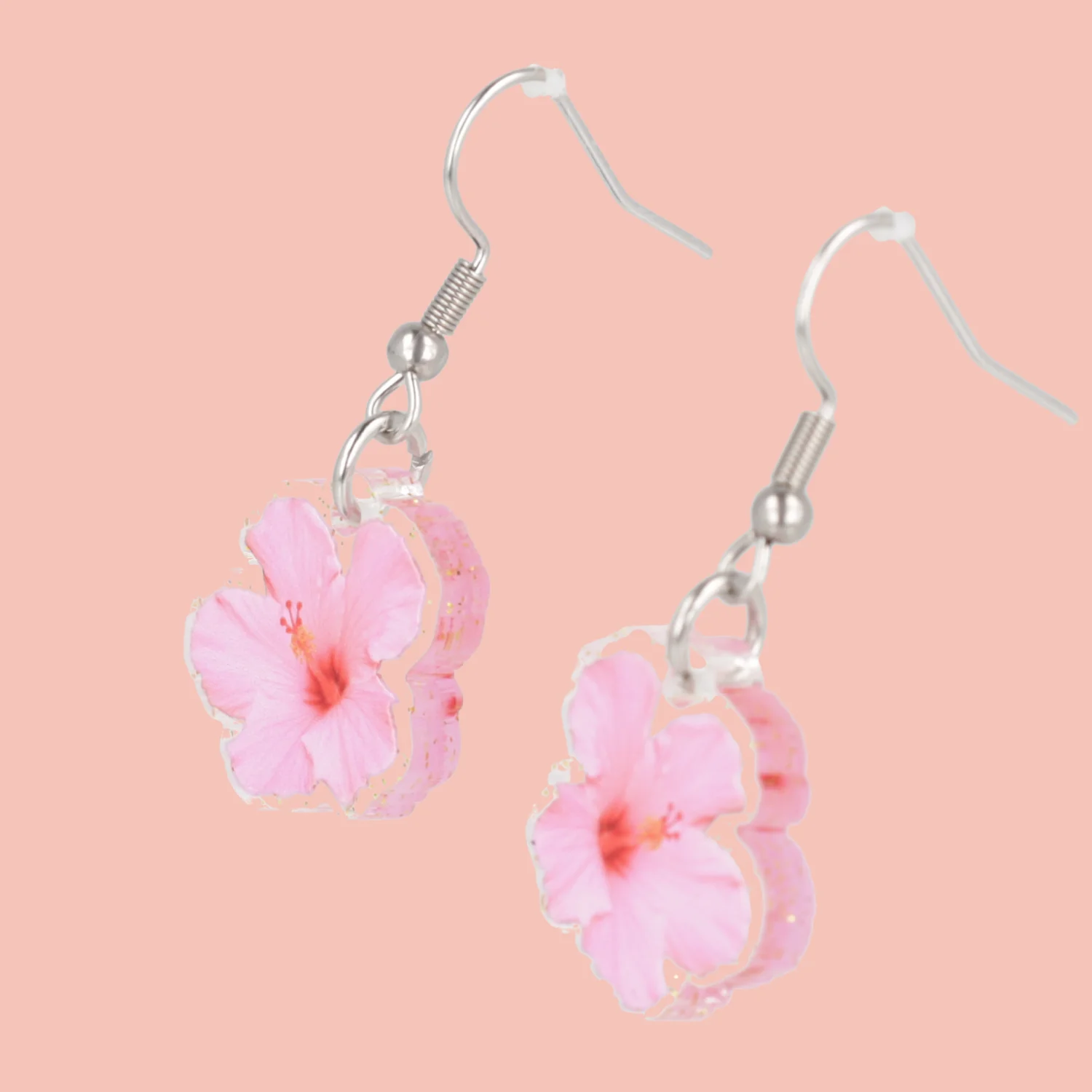 Hibiscus Hottie Earrings - Image 2