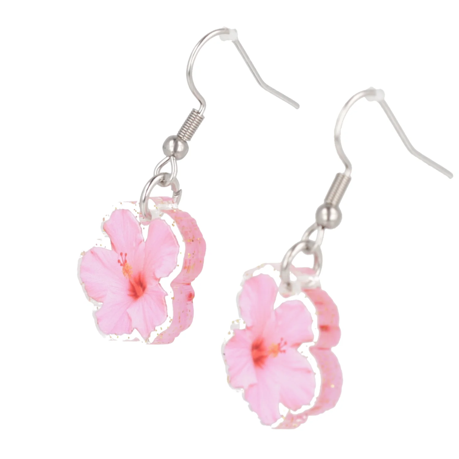 Hibiscus Hottie Earrings - Image 4