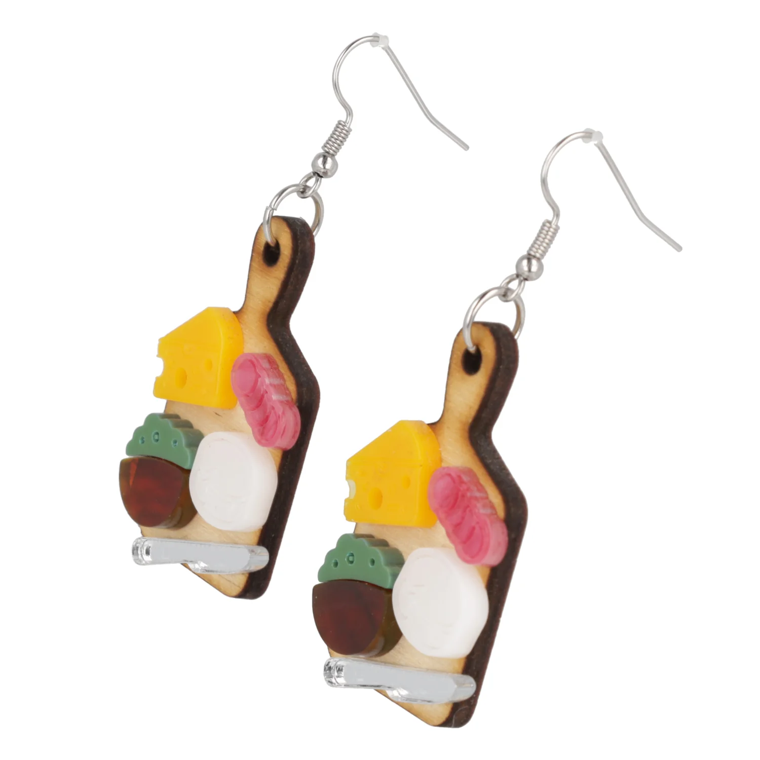 Holy Cheeses Charcuterie Board Earrings - Image 6