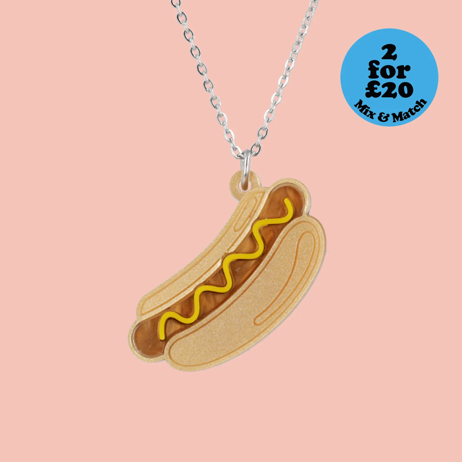 Hot Diggity Dog Necklace