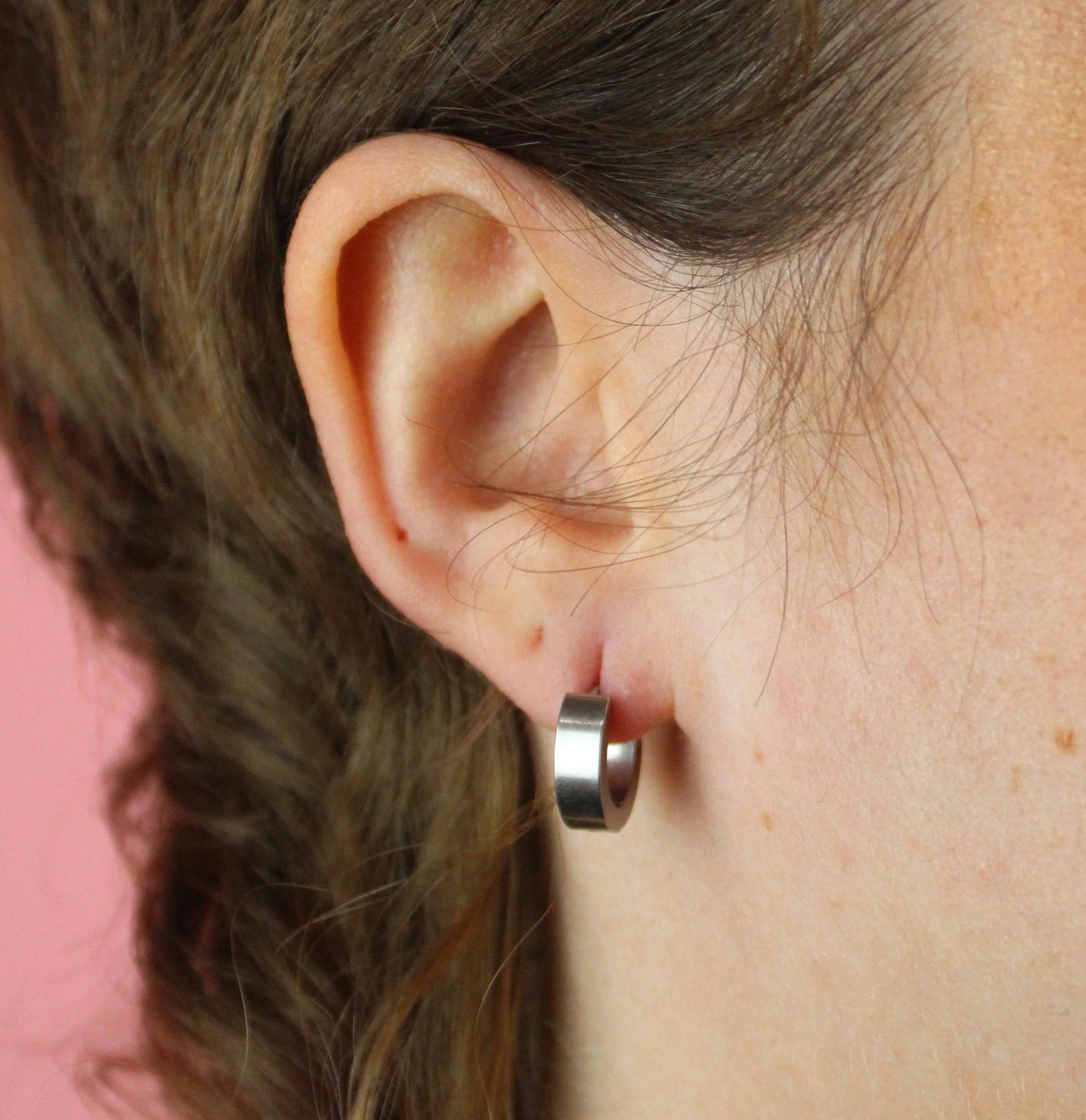 Huggie Hoop Earrings - Image 3