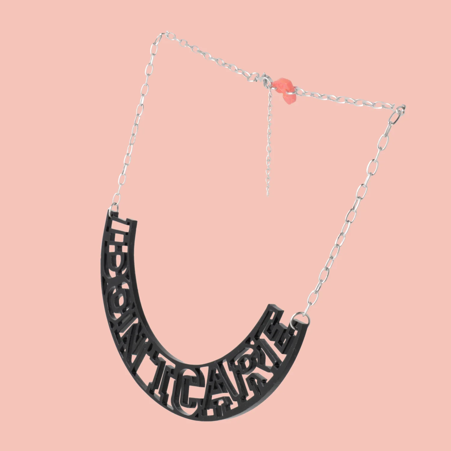 I Don't Care Necklace - Image 3