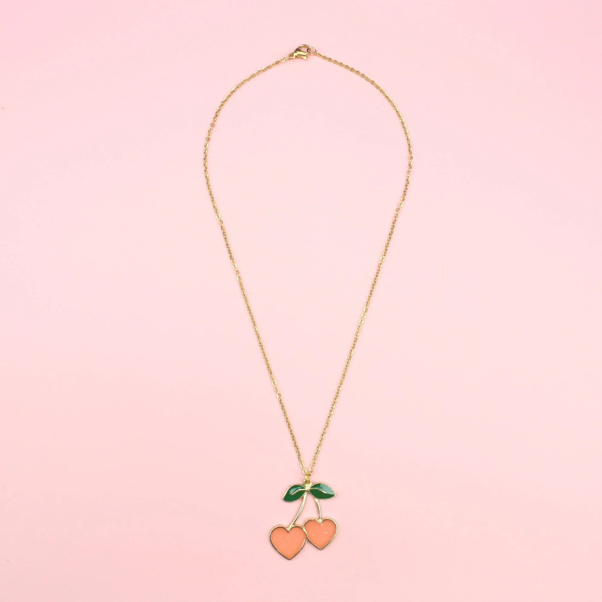 I Heart Cherries Necklace - Image 3