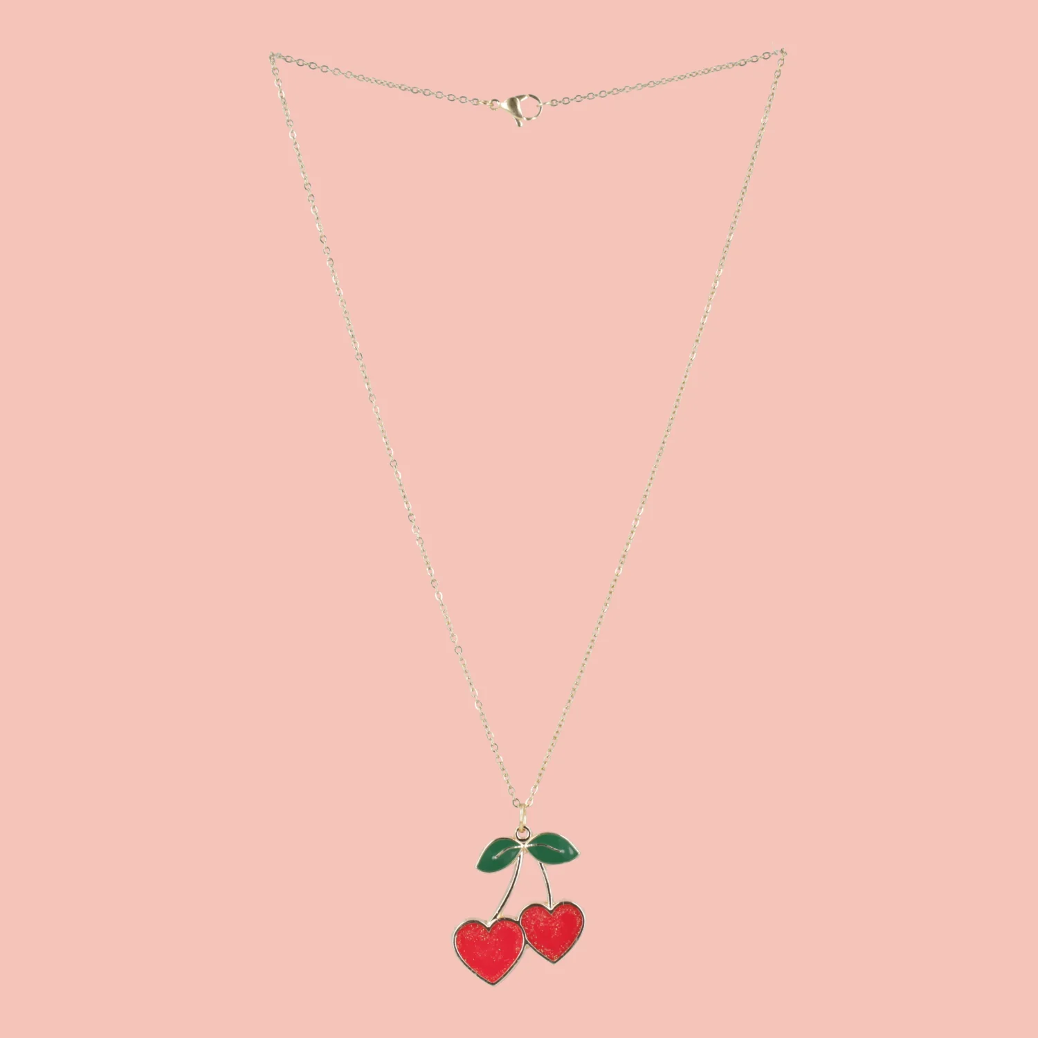 I Heart Cherries Necklace (Red) - Image 2