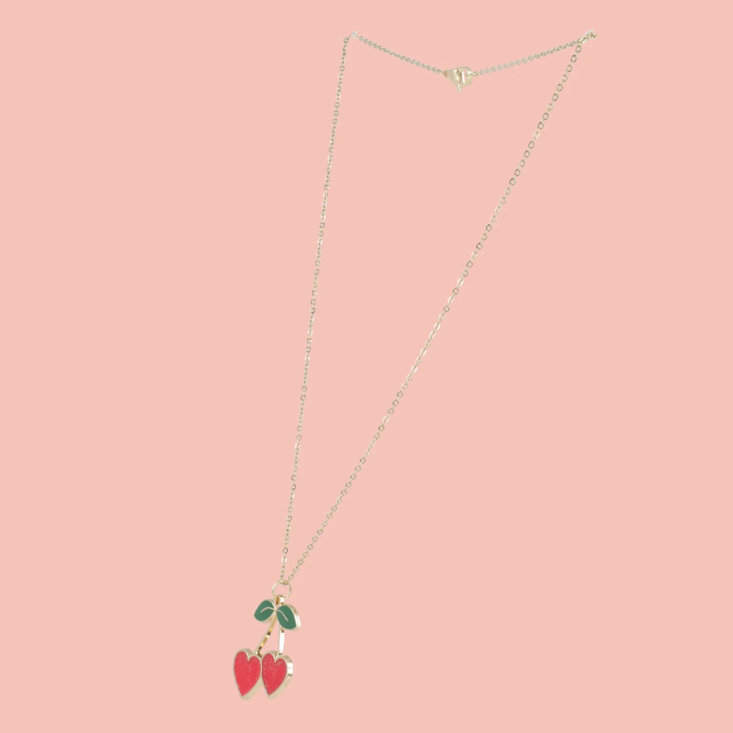 I Heart Cherries Necklace (Red) - Image 3