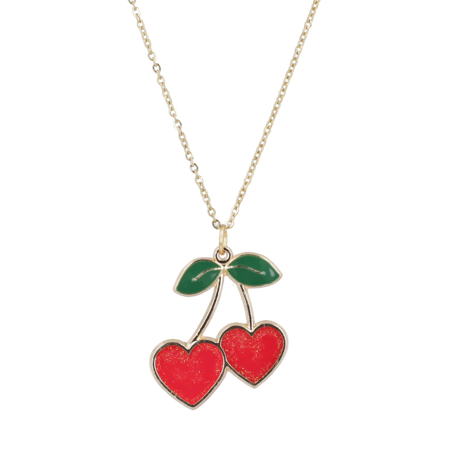 I Heart Cherries Necklace (Red) - Image 4