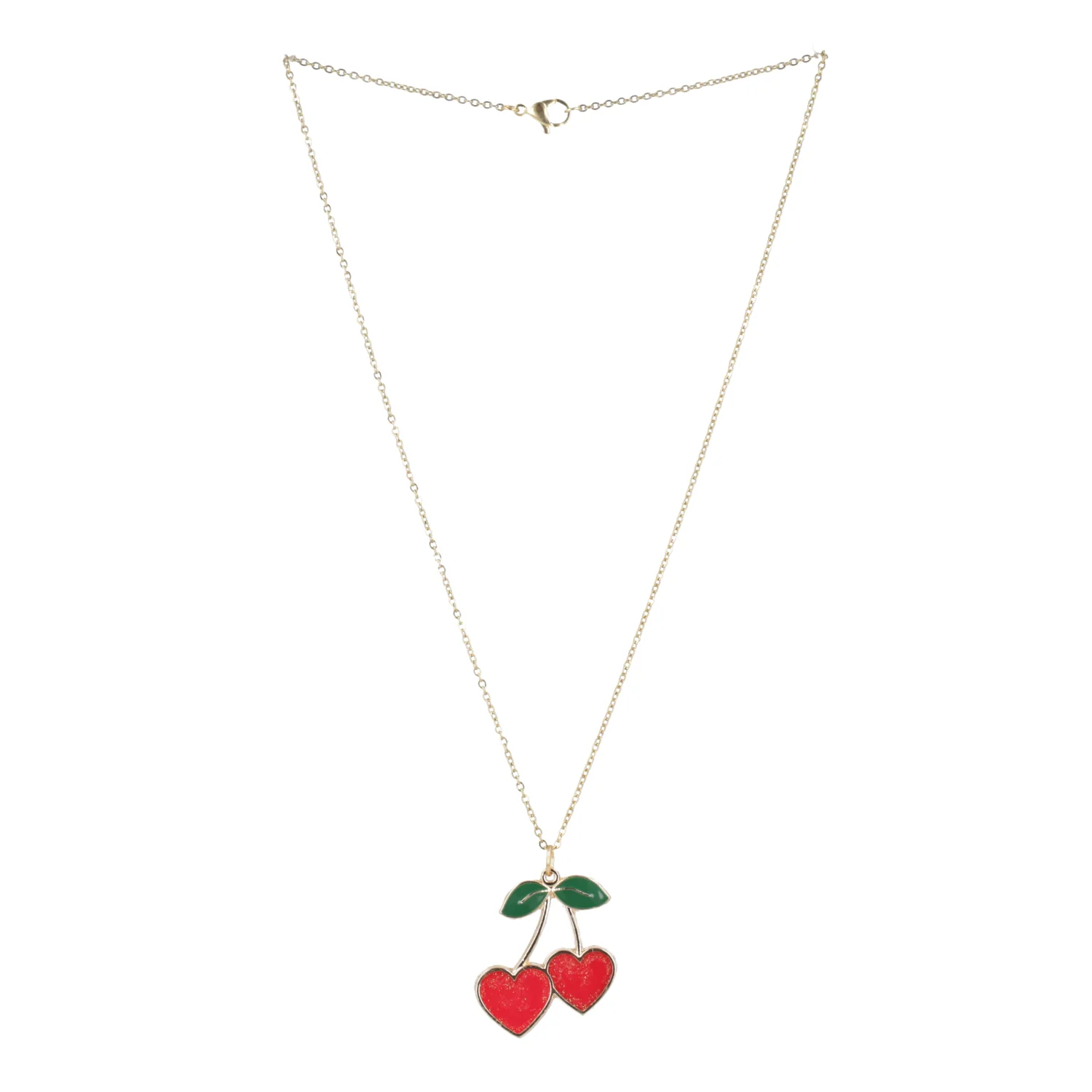 I Heart Cherries Necklace (Red) - Image 5