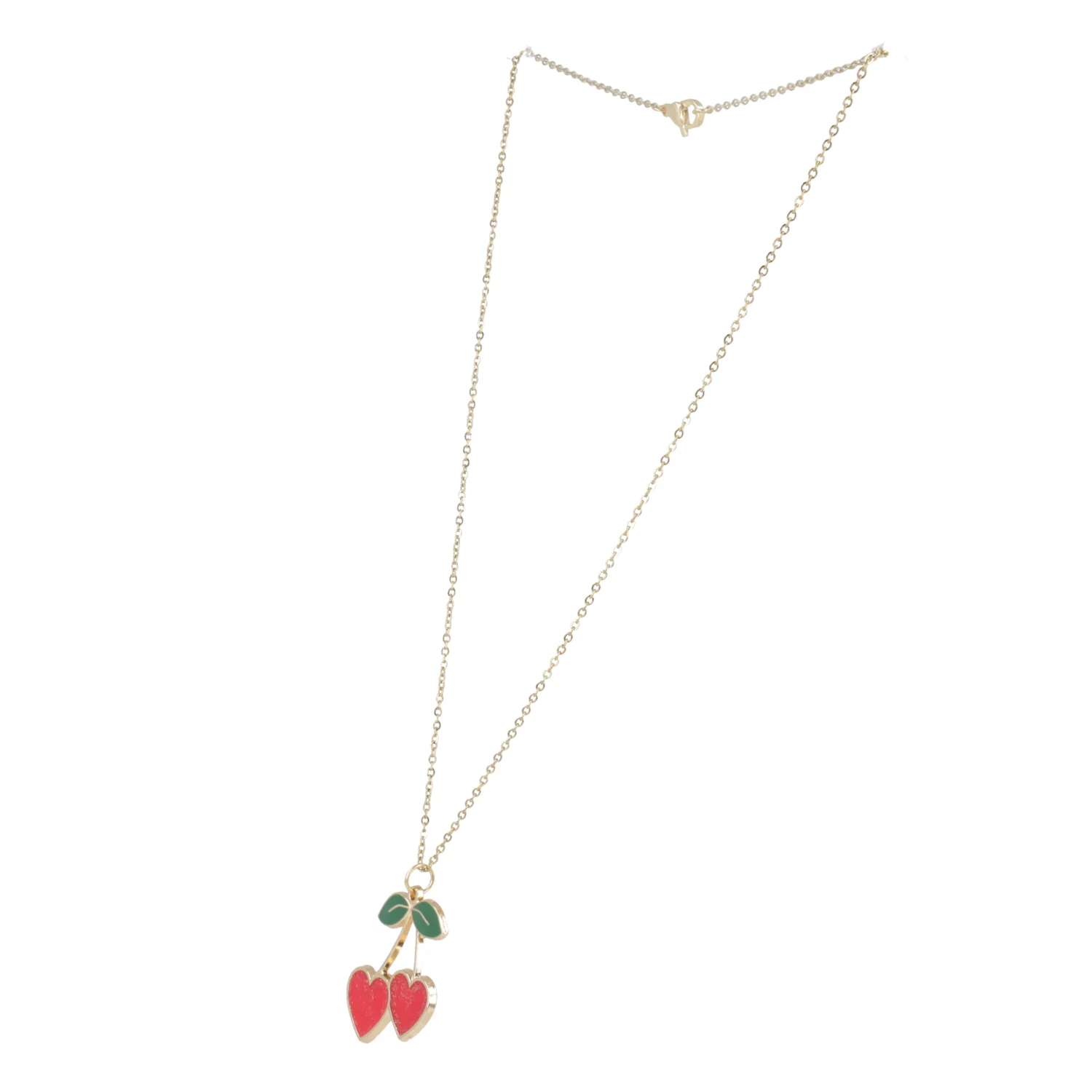 I Heart Cherries Necklace (Red) - Image 6
