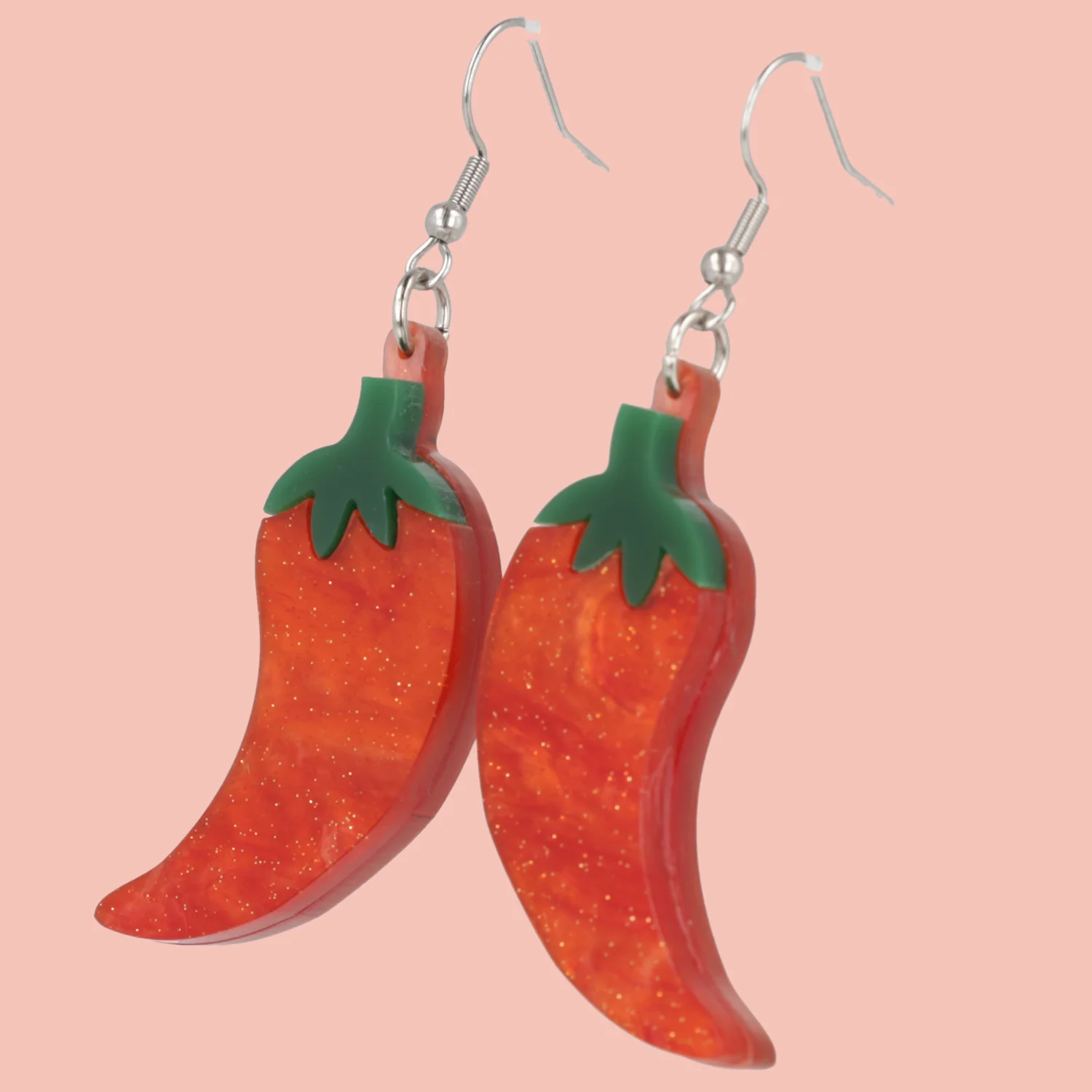 Insanity Chili Pepper Earrings - Image 3