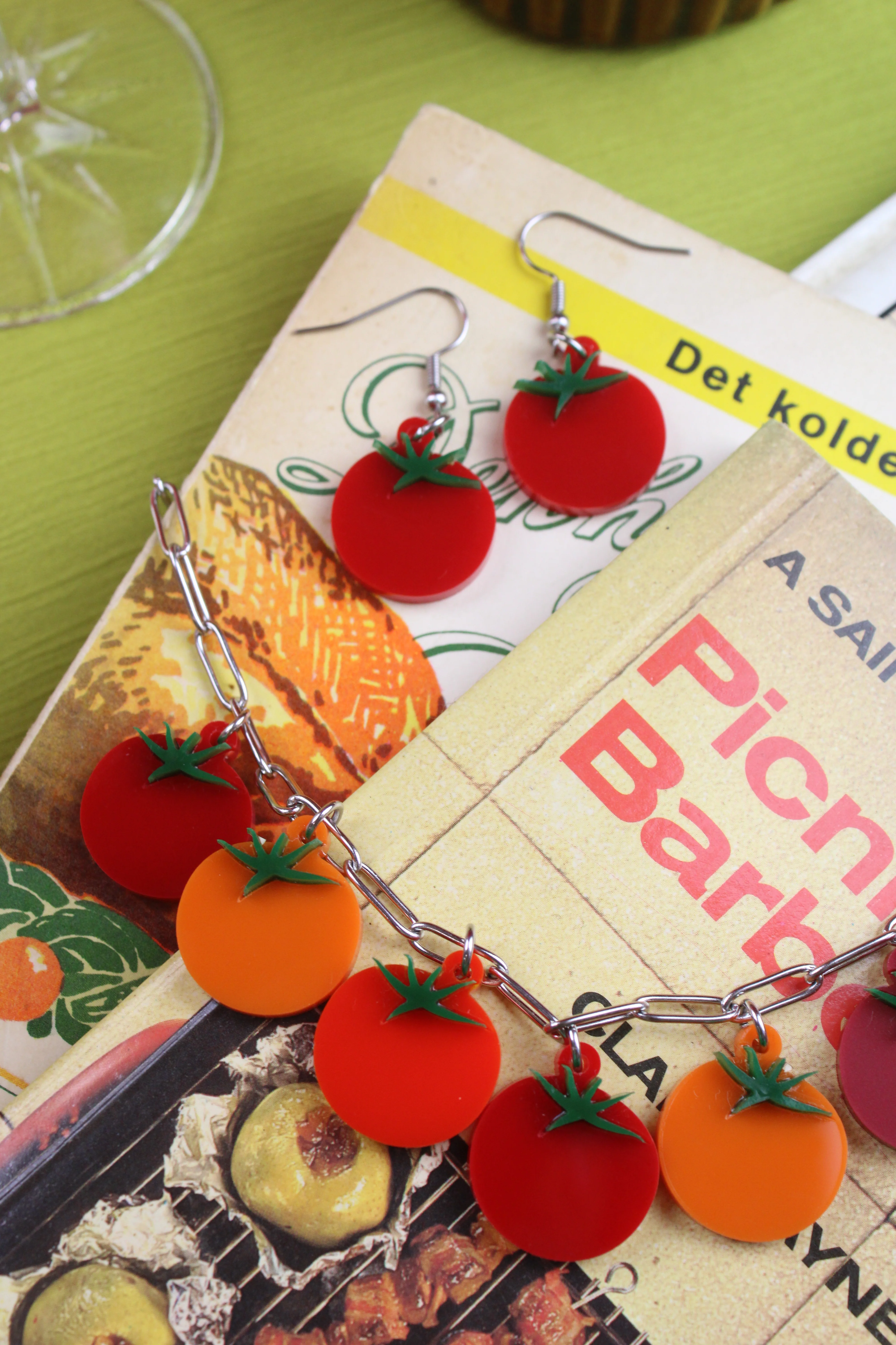 It's A Fruit Tomato Earrings - Image 3