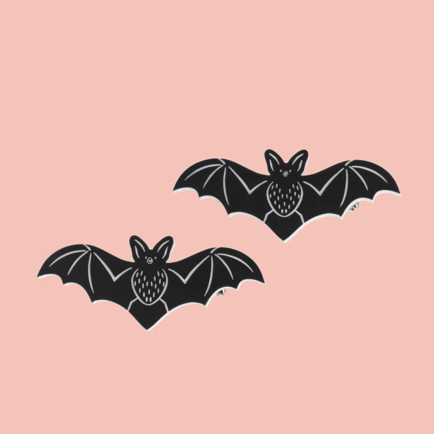 It's Frickin Bats Hair Clips