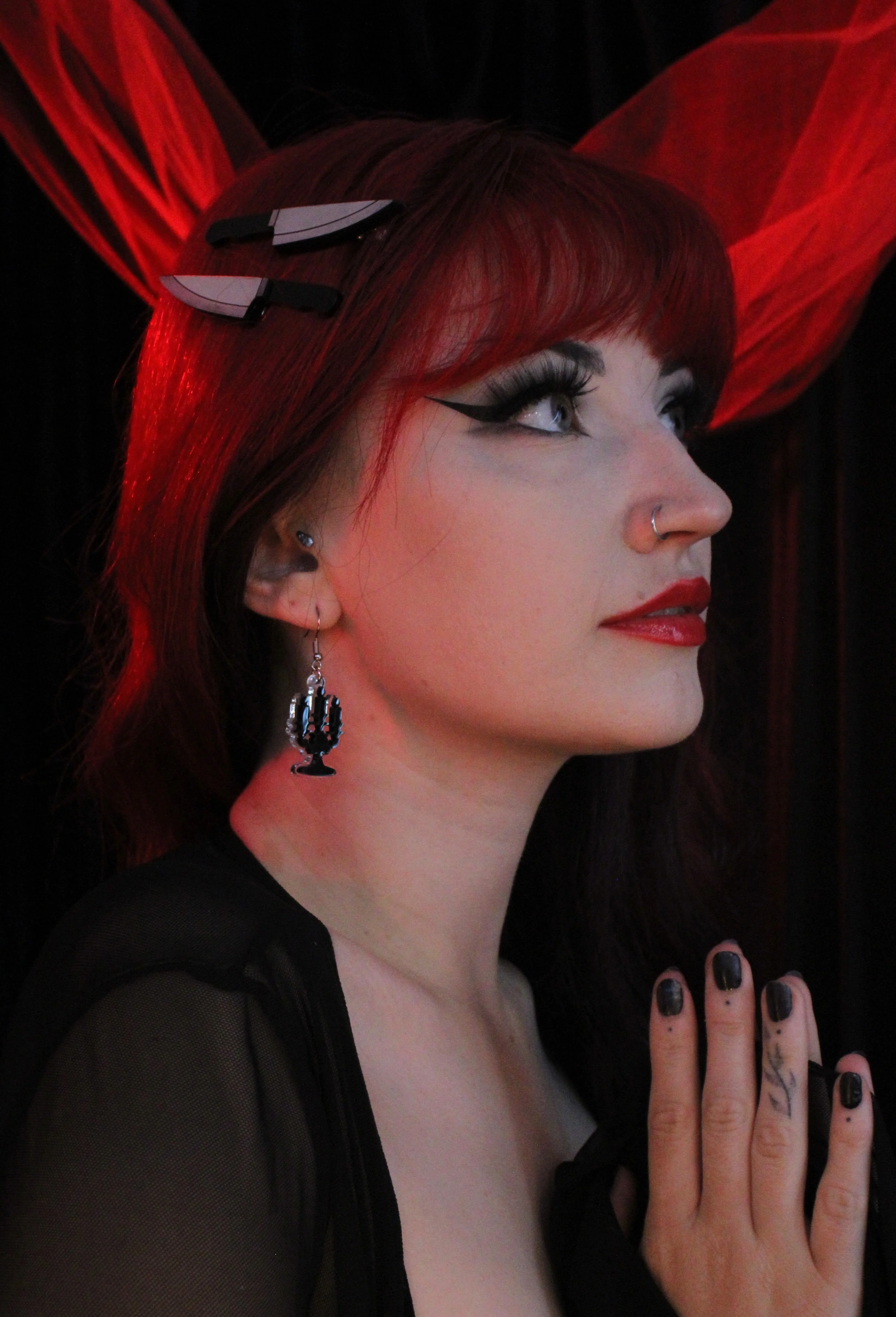It's Lit Candelabra Earrings - Image 4