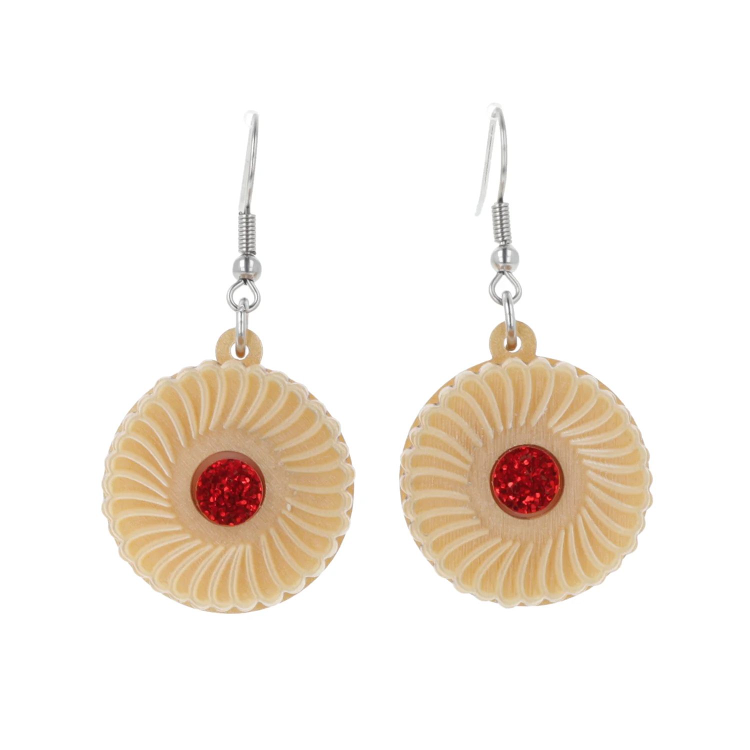 Jam & Cream Biscuit Earrings - Image 5