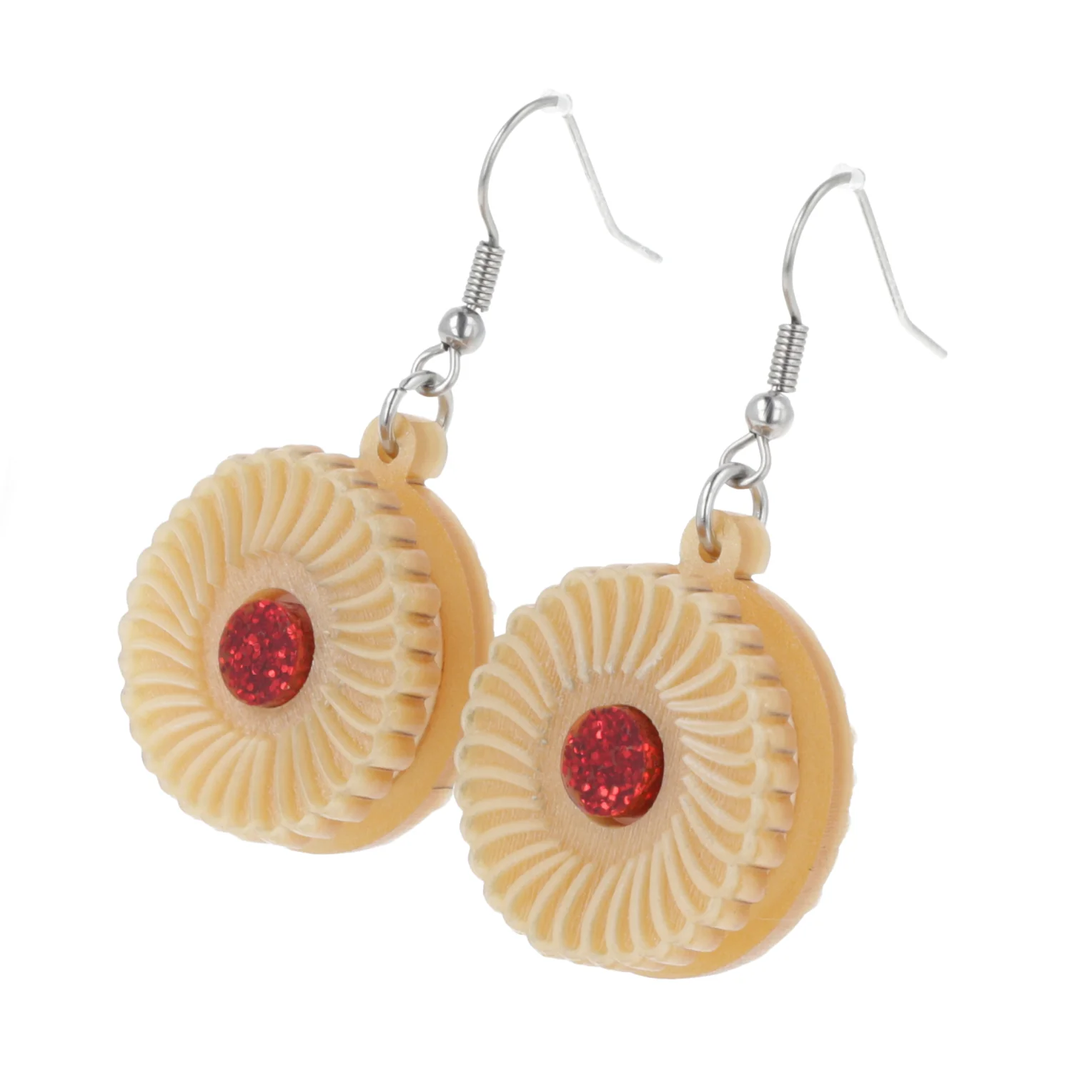 Jam & Cream Biscuit Earrings - Image 6
