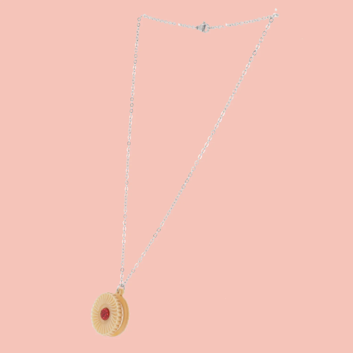 Jam & Cream Biscuit Necklace - Image 5